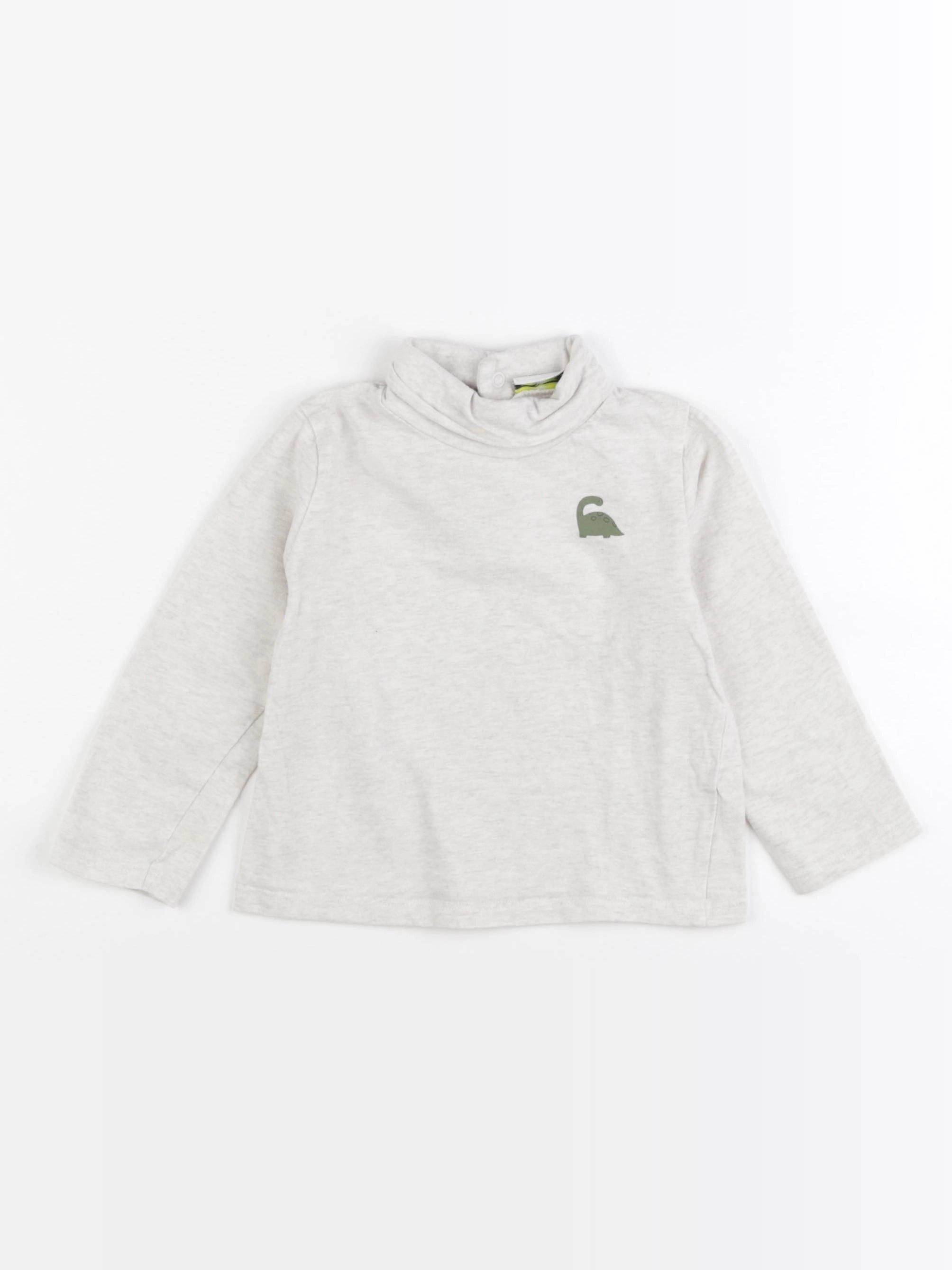 Tape à l'oeil - sous-pull gris - 24 mois