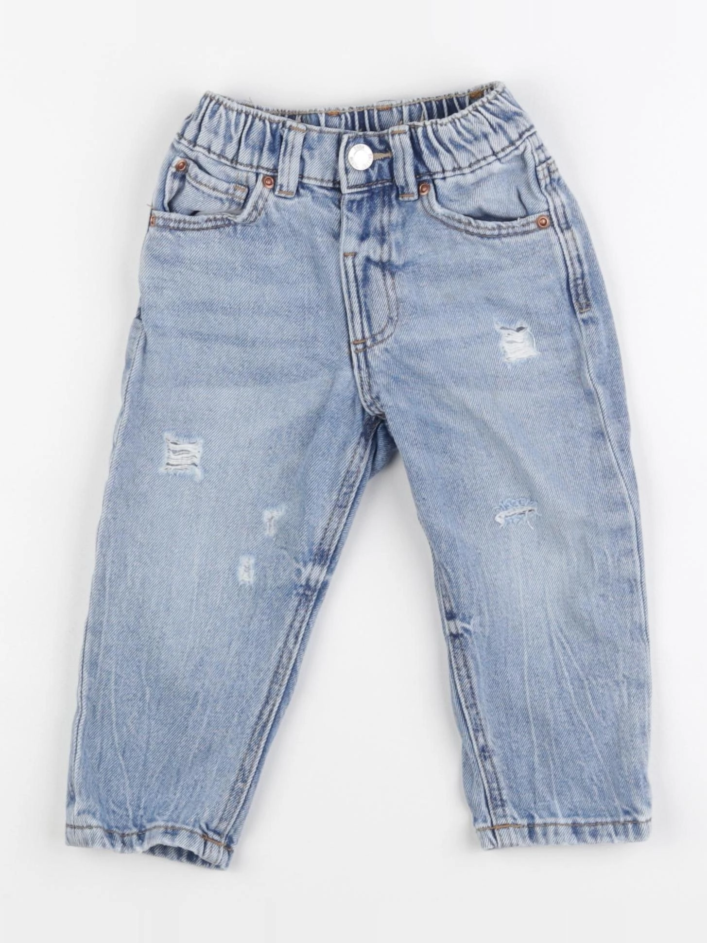 Zara - jean bleu - 12/18 mois