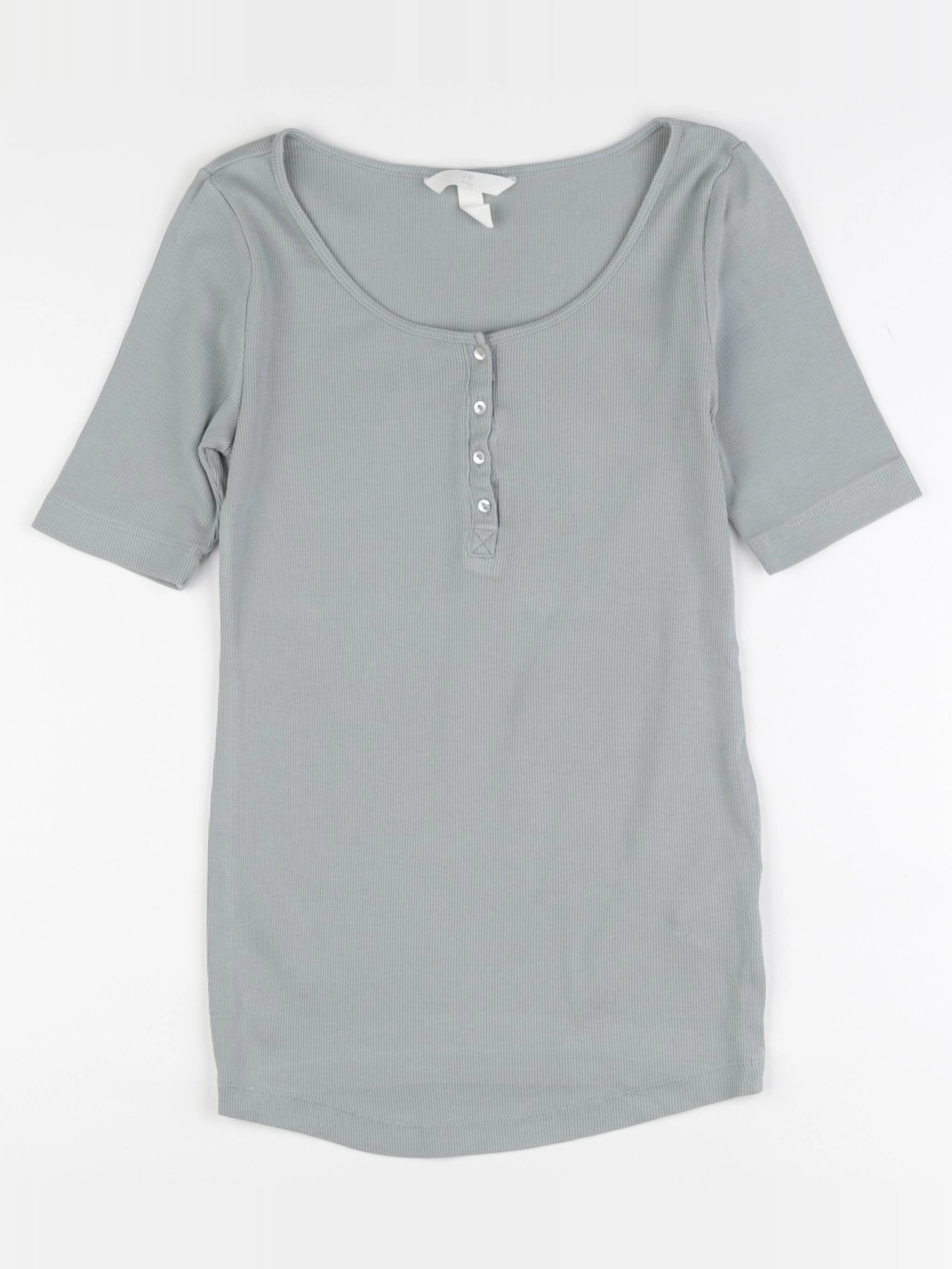 H&M - tee-shirt grossesse vert - xs
