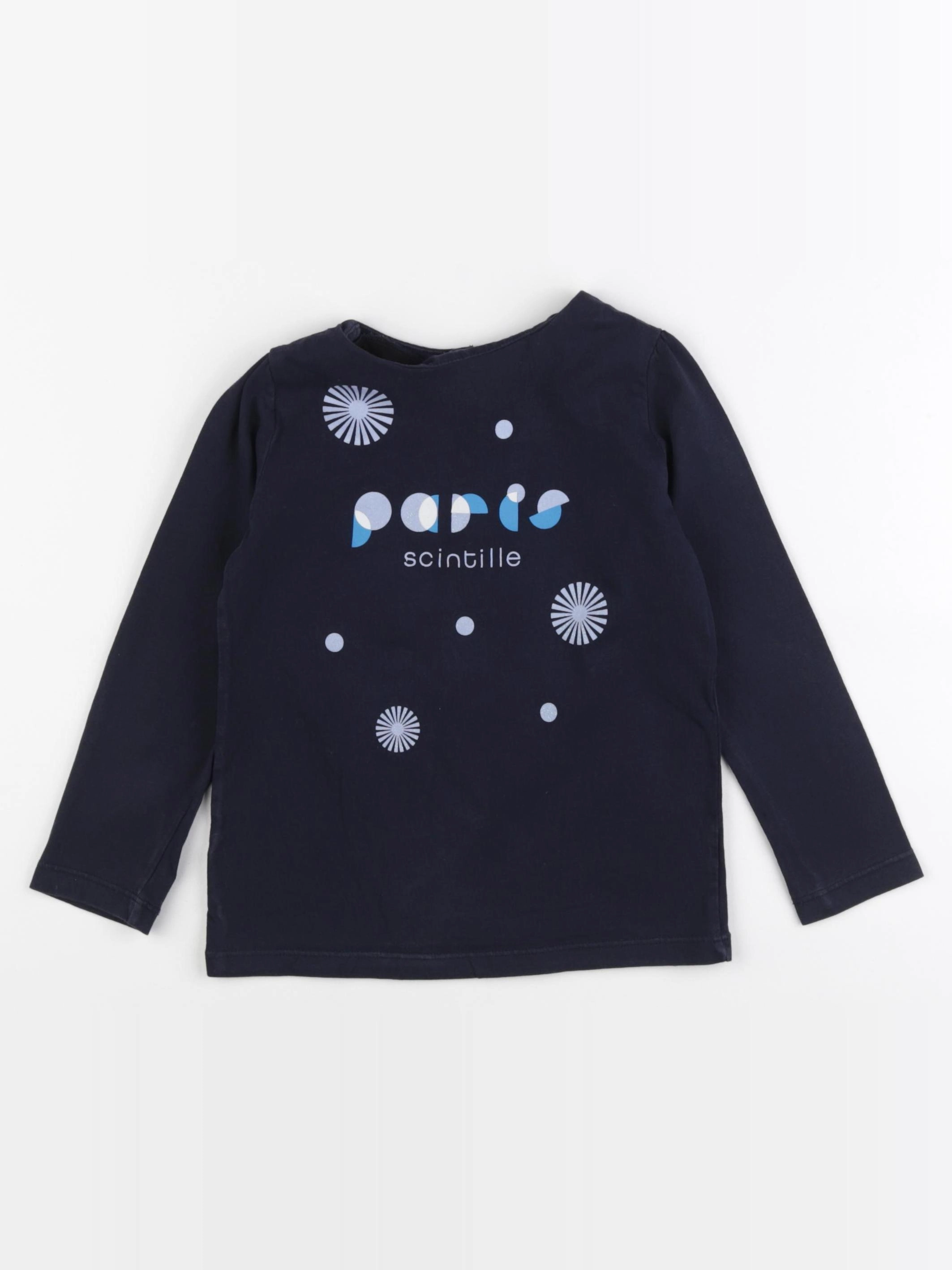 Jacadi - tee-shirt bleu - 6 ans