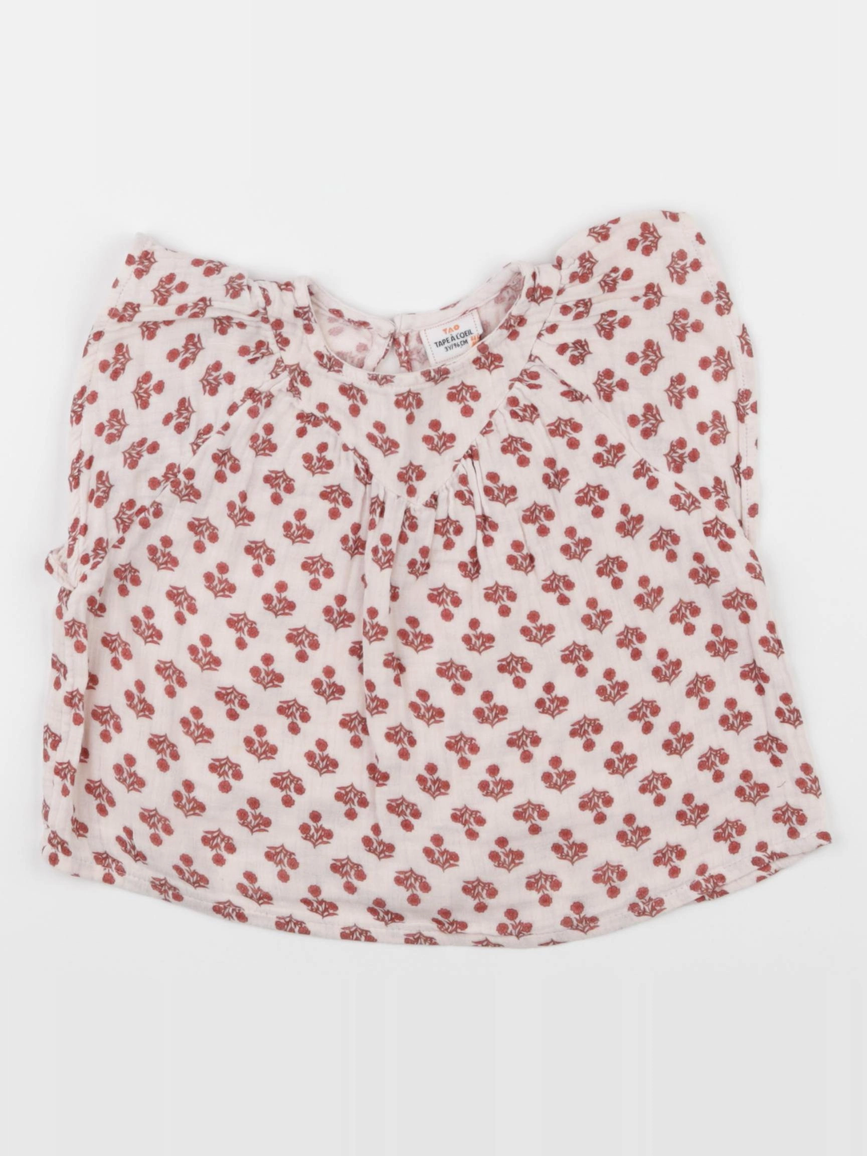 Tape à l'oeil - blouse marron - 3 ans