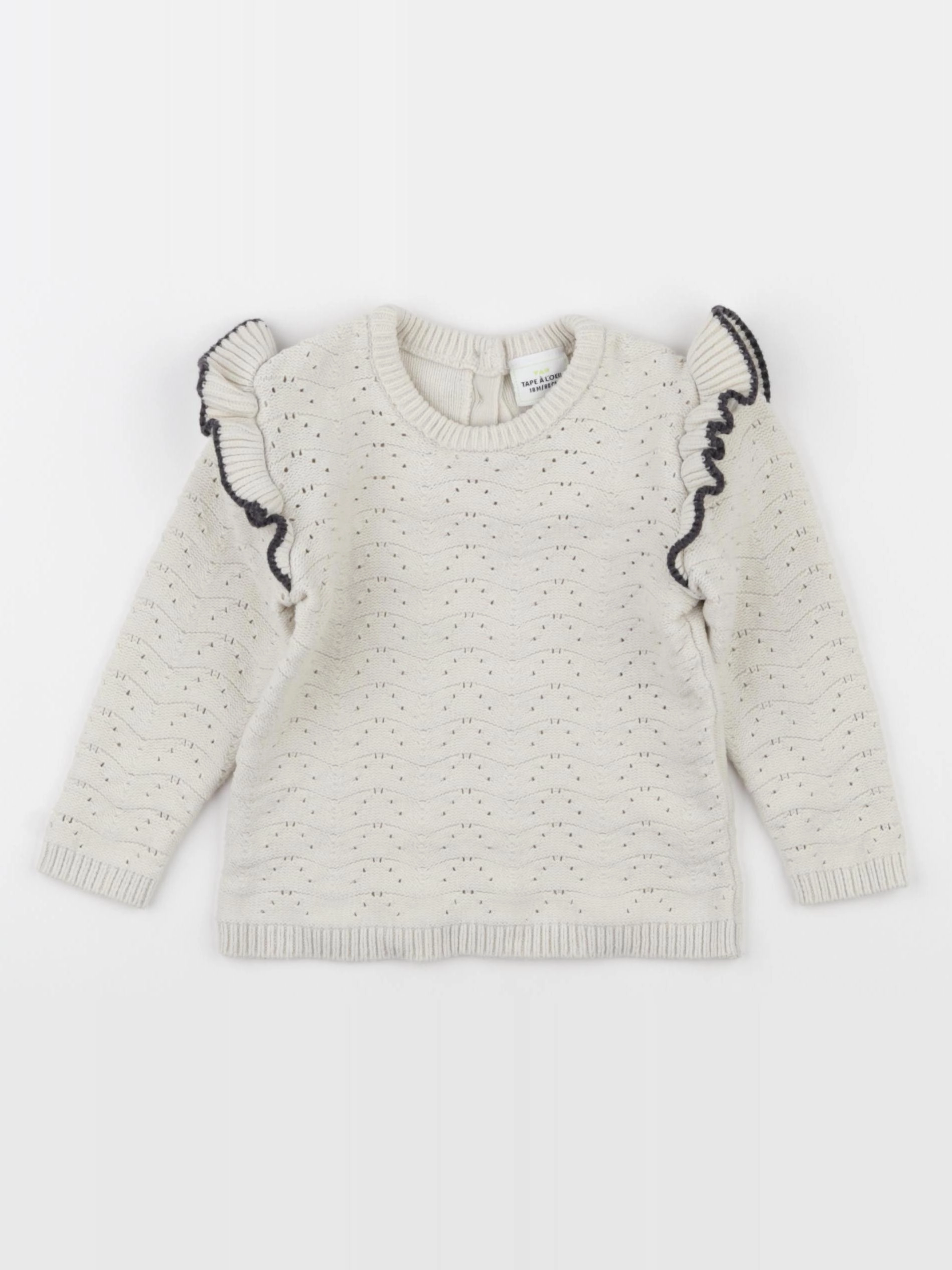 Tape à l'oeil - pull beige - 18 mois