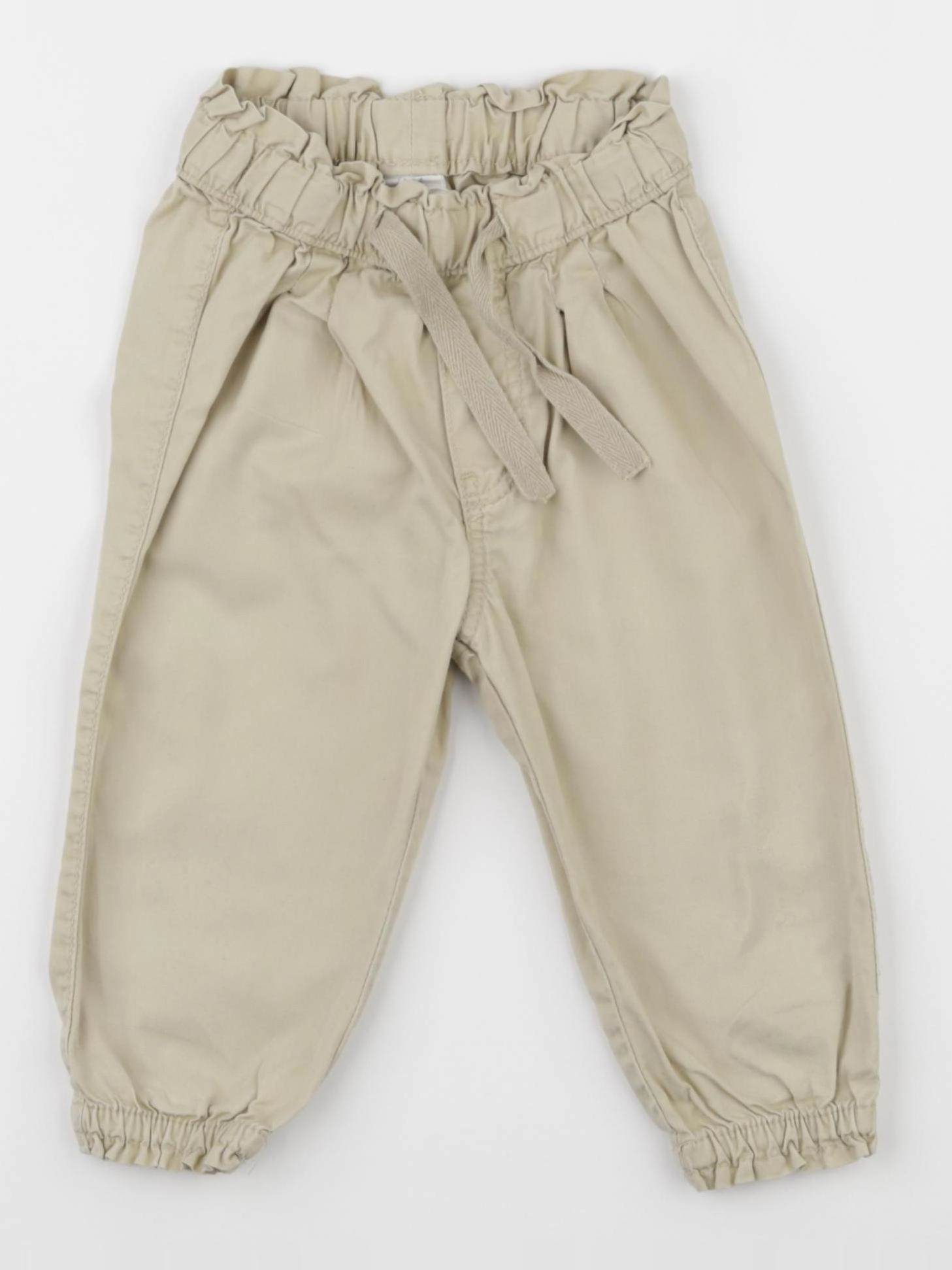 H&M - pantalon beige - 6/9 mois