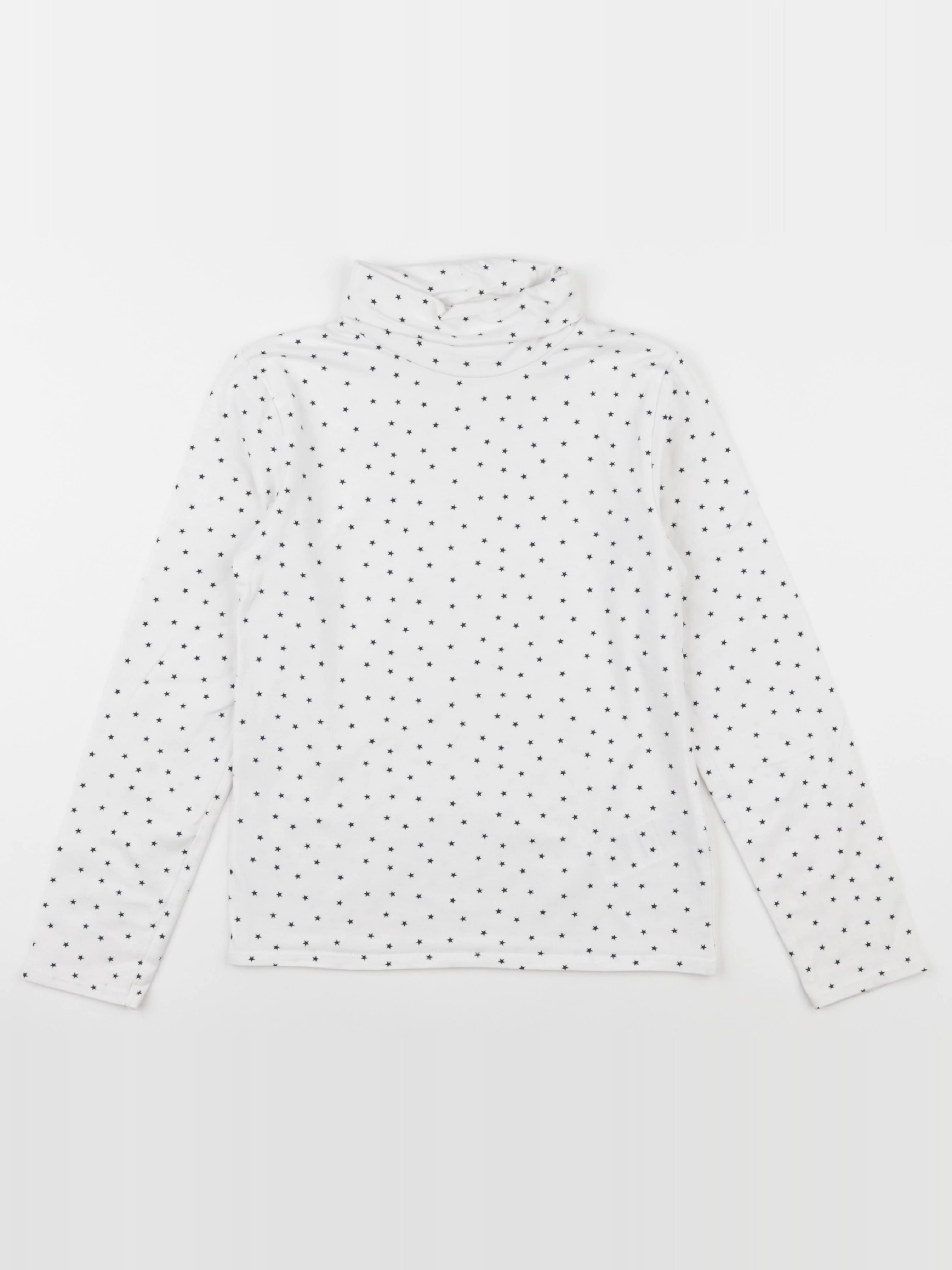 Vertbaudet - sous-pull blanc - 8 ans