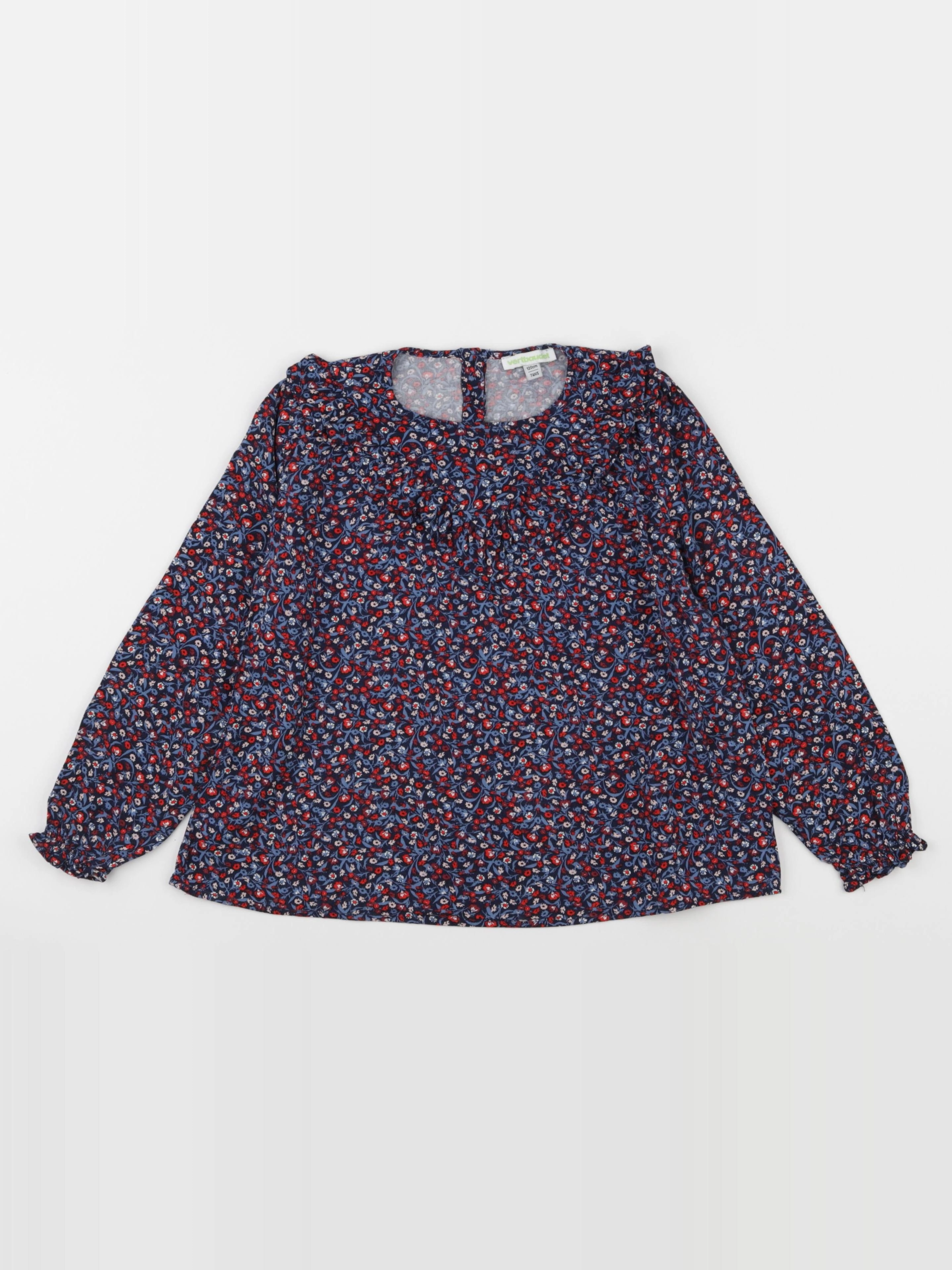 Vertbaudet - blouse multicolore - 7 ans