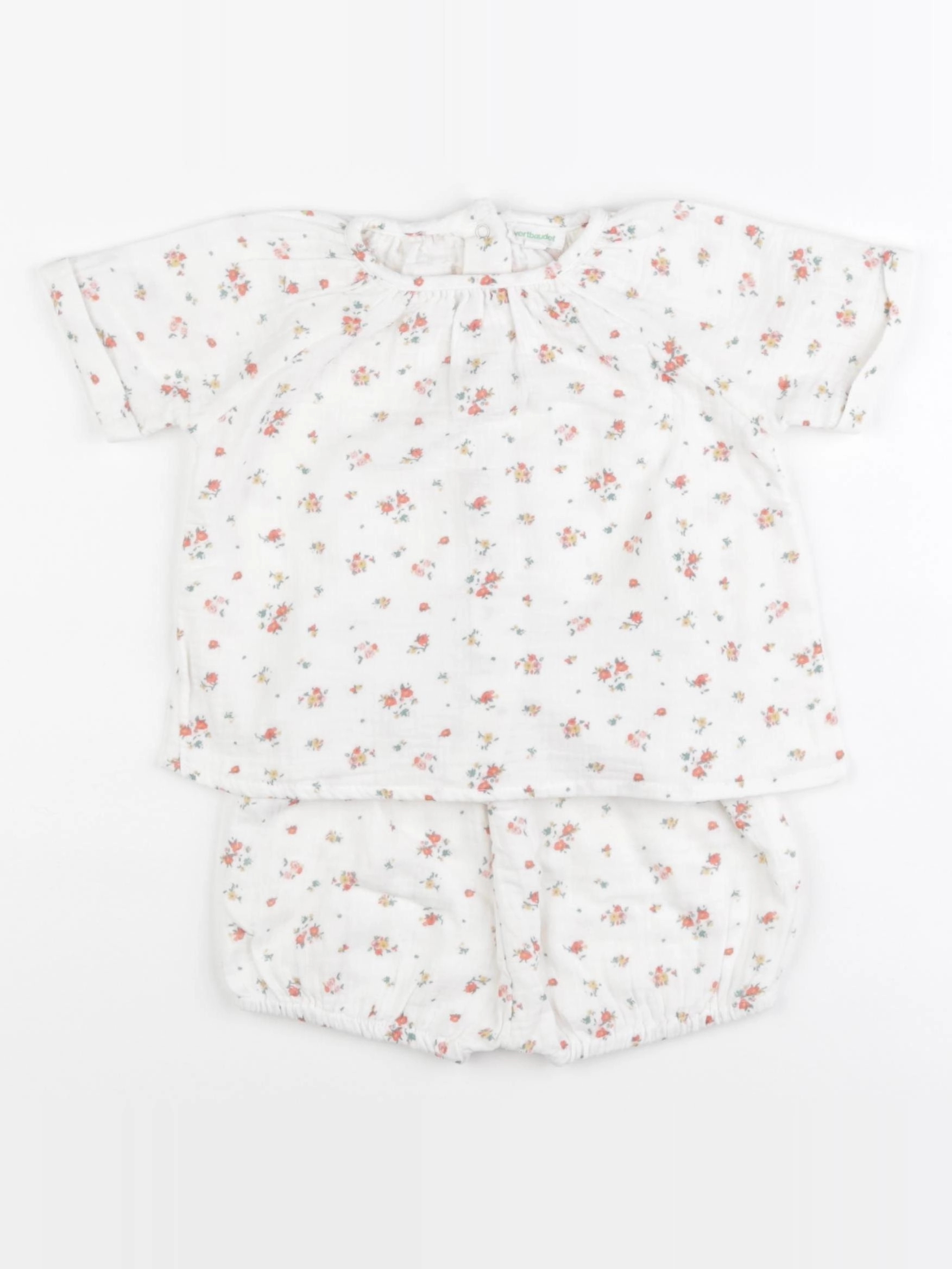 Vertbaudet - ensemble multicolore - 12 mois