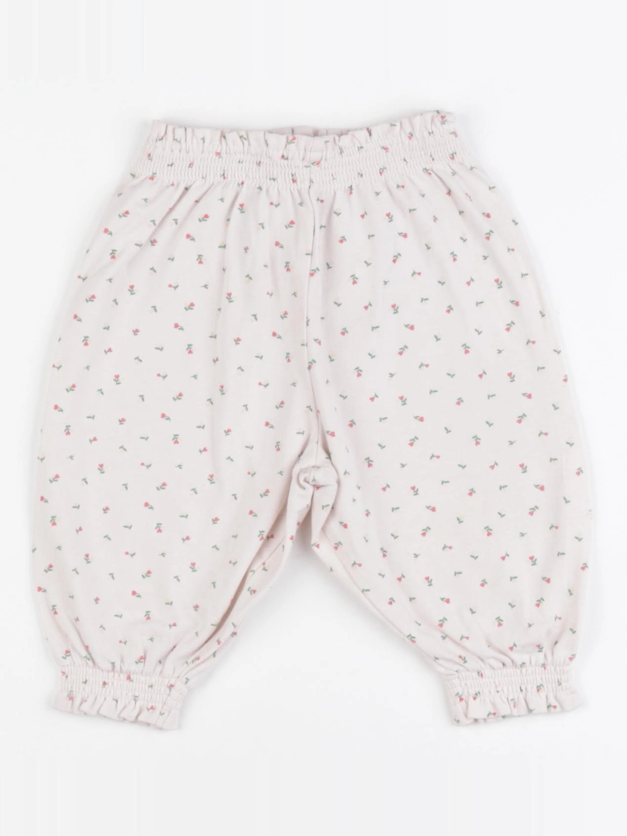 Vertbaudet - sarouel rose - 6 mois