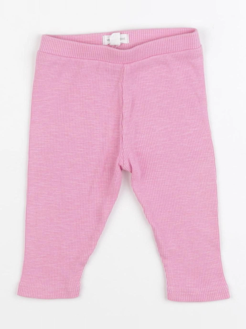 Vertbaudet - legging rose - 6 mois