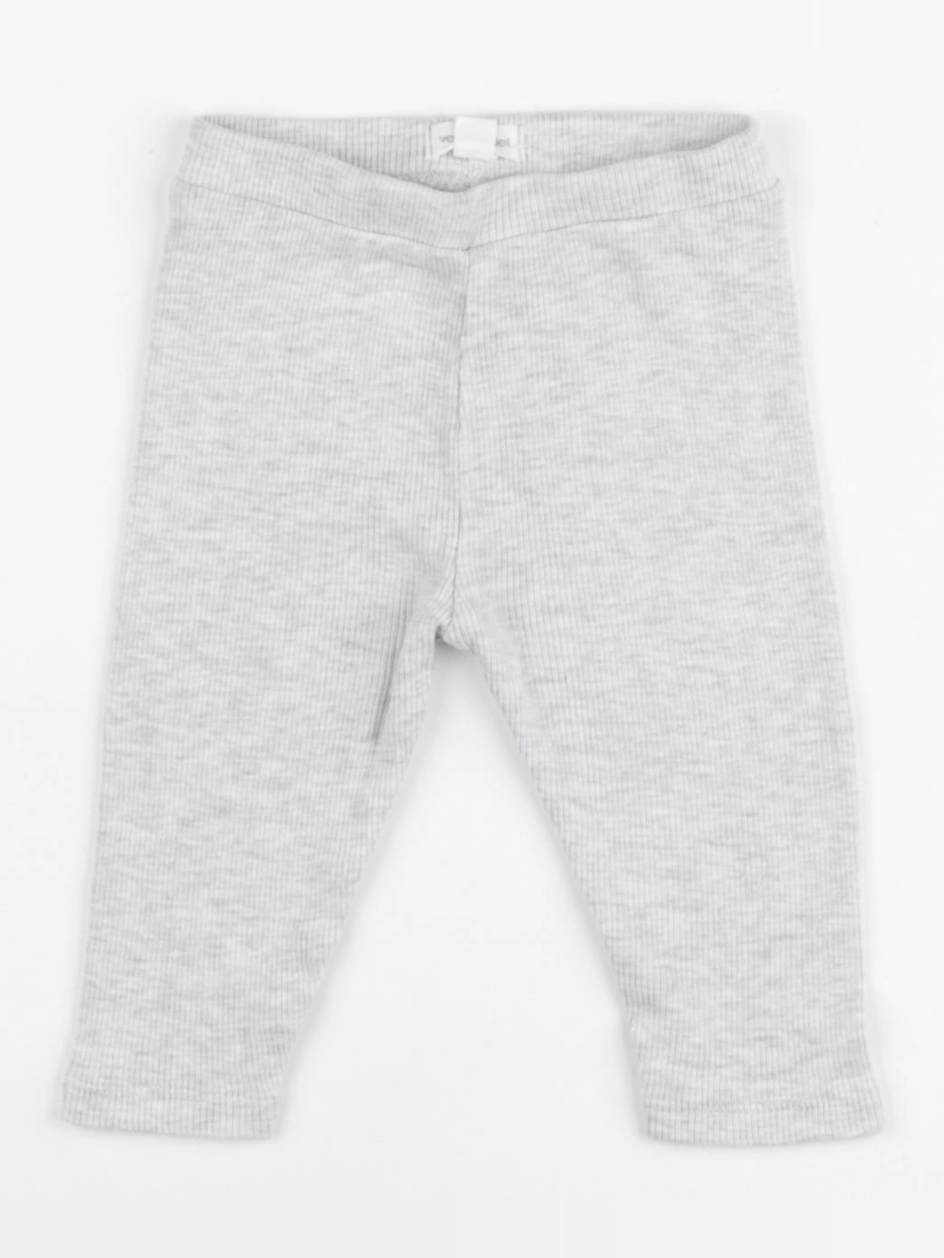 Vertbaudet - legging gris - 6 mois