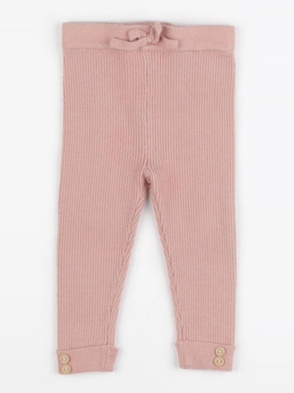 Vertbaudet - legging rose - 6 mois