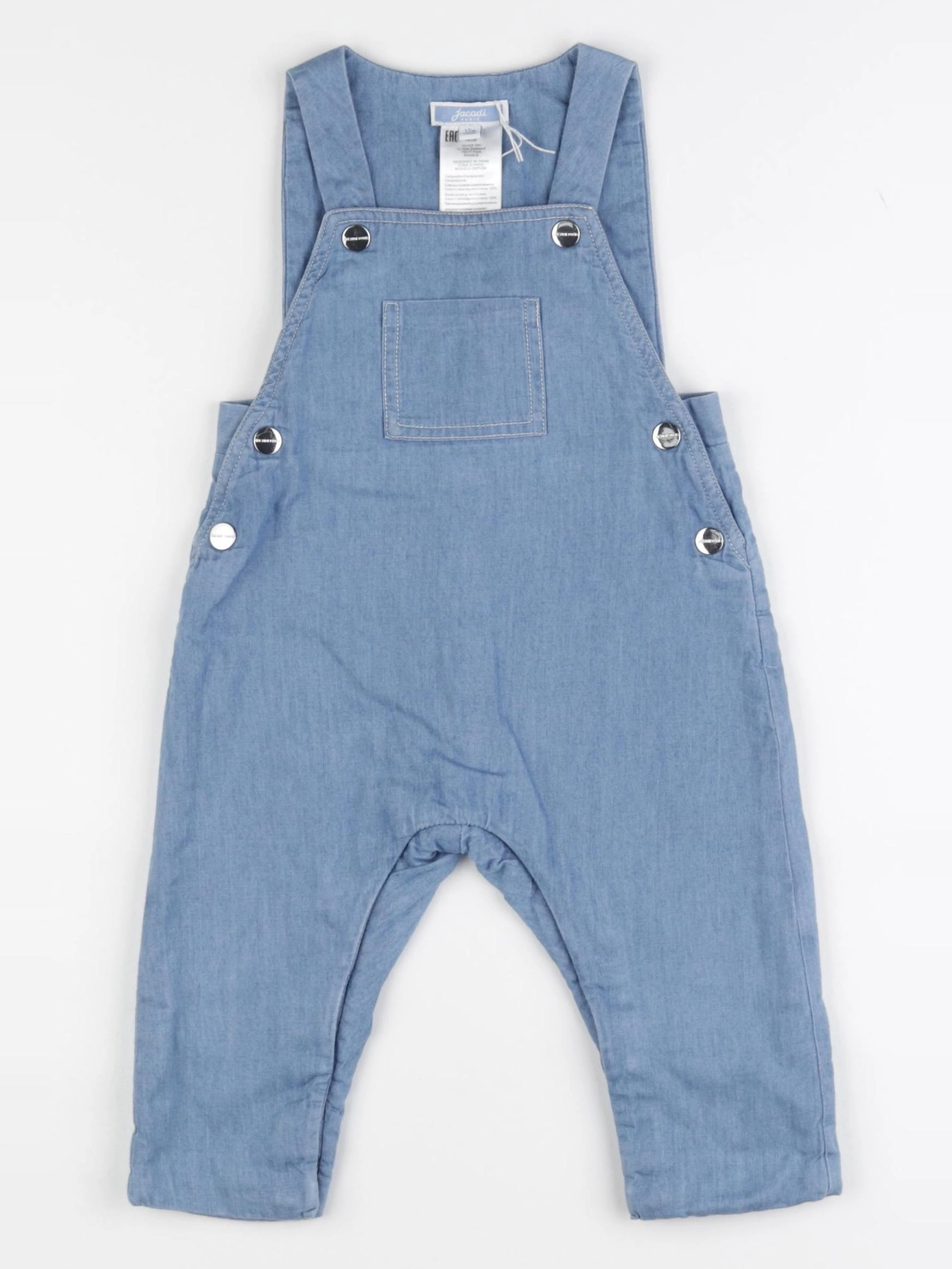 Jacadi - combinaison bleu - 12 mois