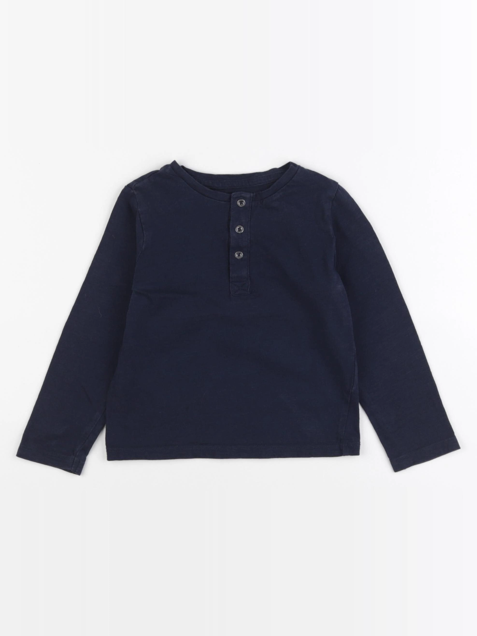Vertbaudet - tee-shirt bleu - 36 mois