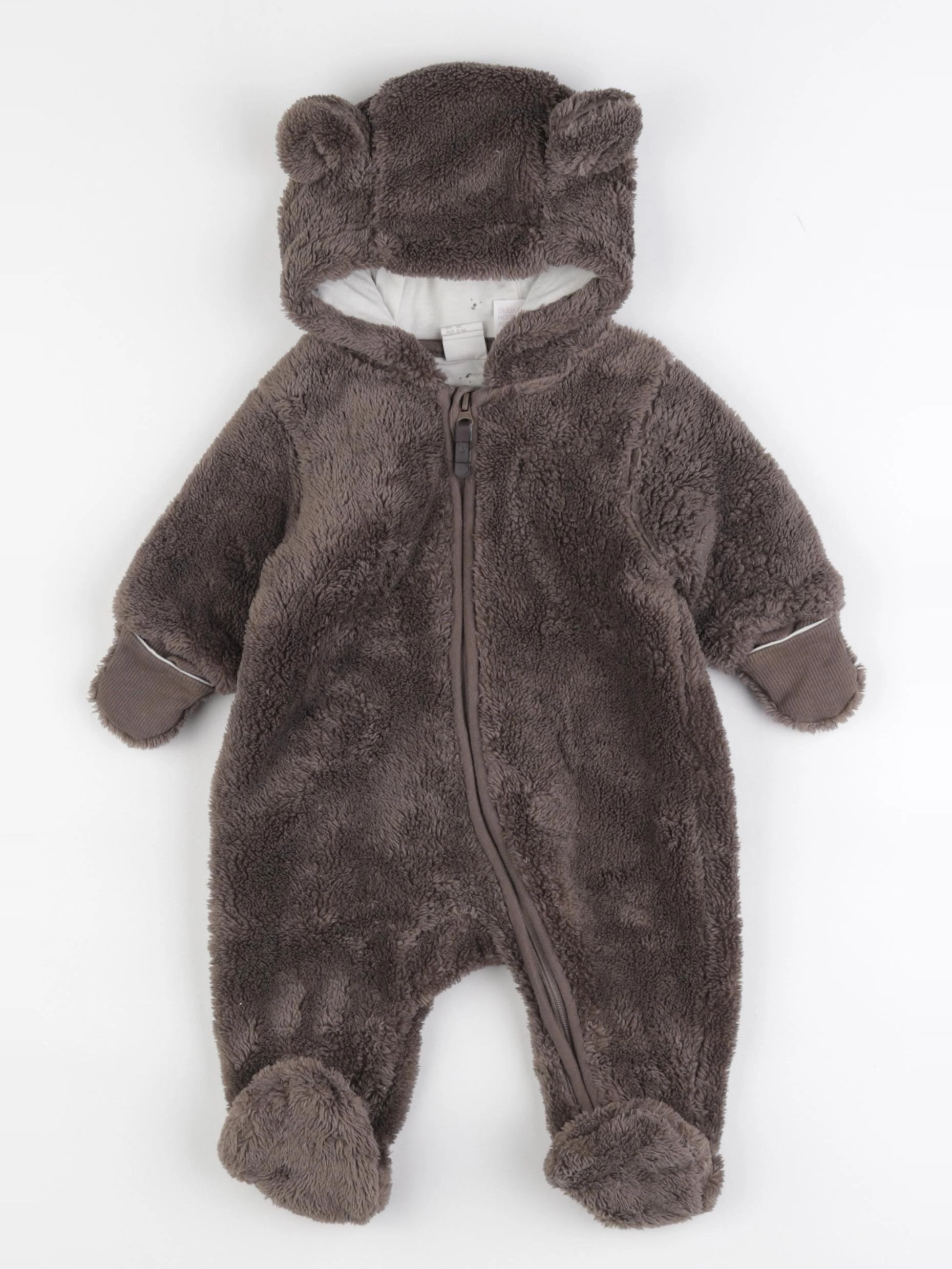 H&M - sur-pyjama marron - 0/1 mois