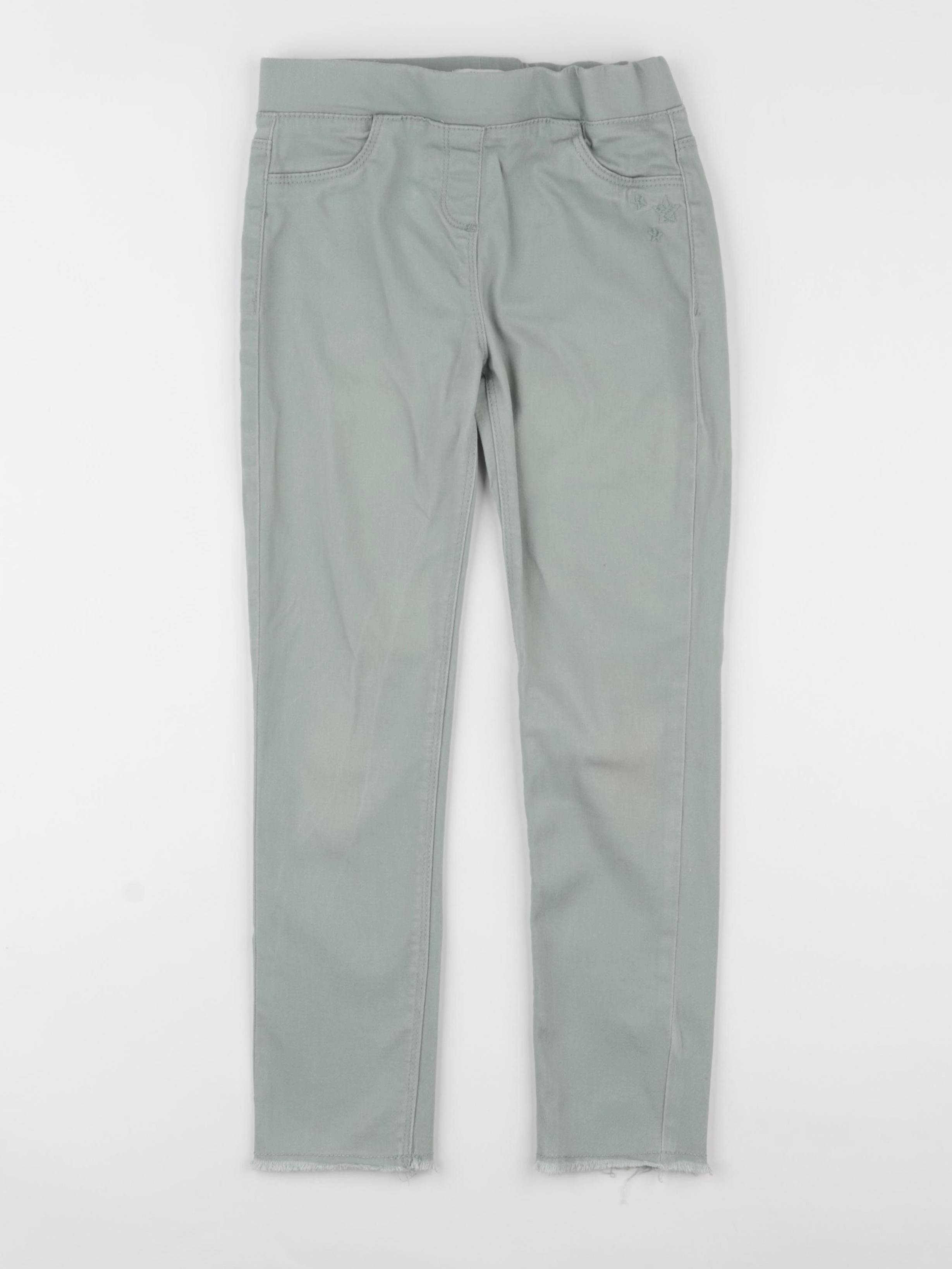 Vertbaudet - jegging vert - 8 ans