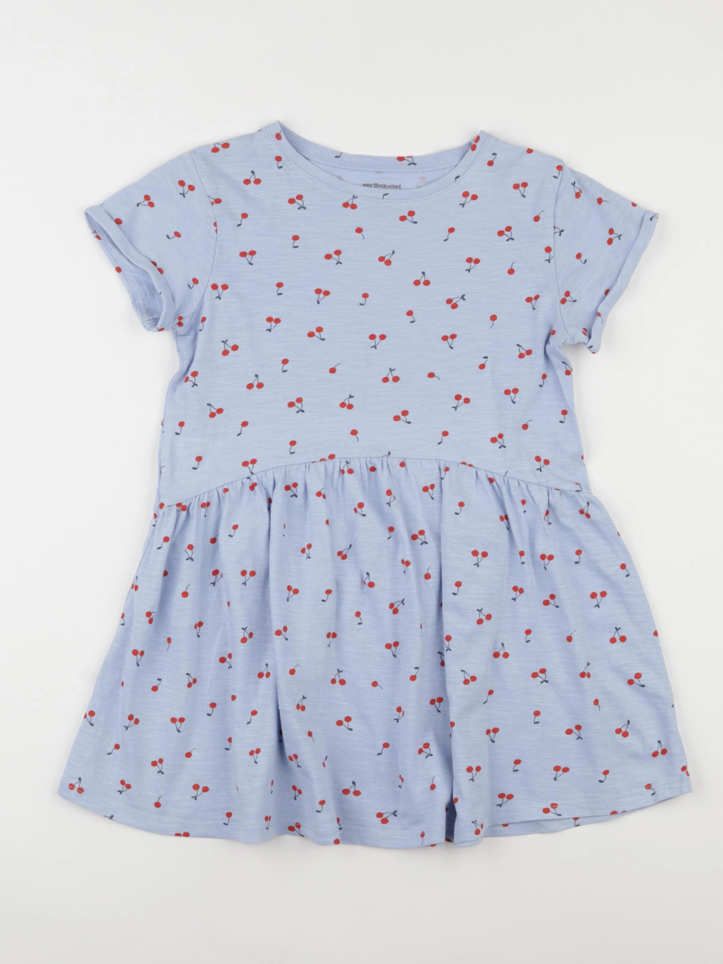 Vertbaudet - robe bleu - 8 ans