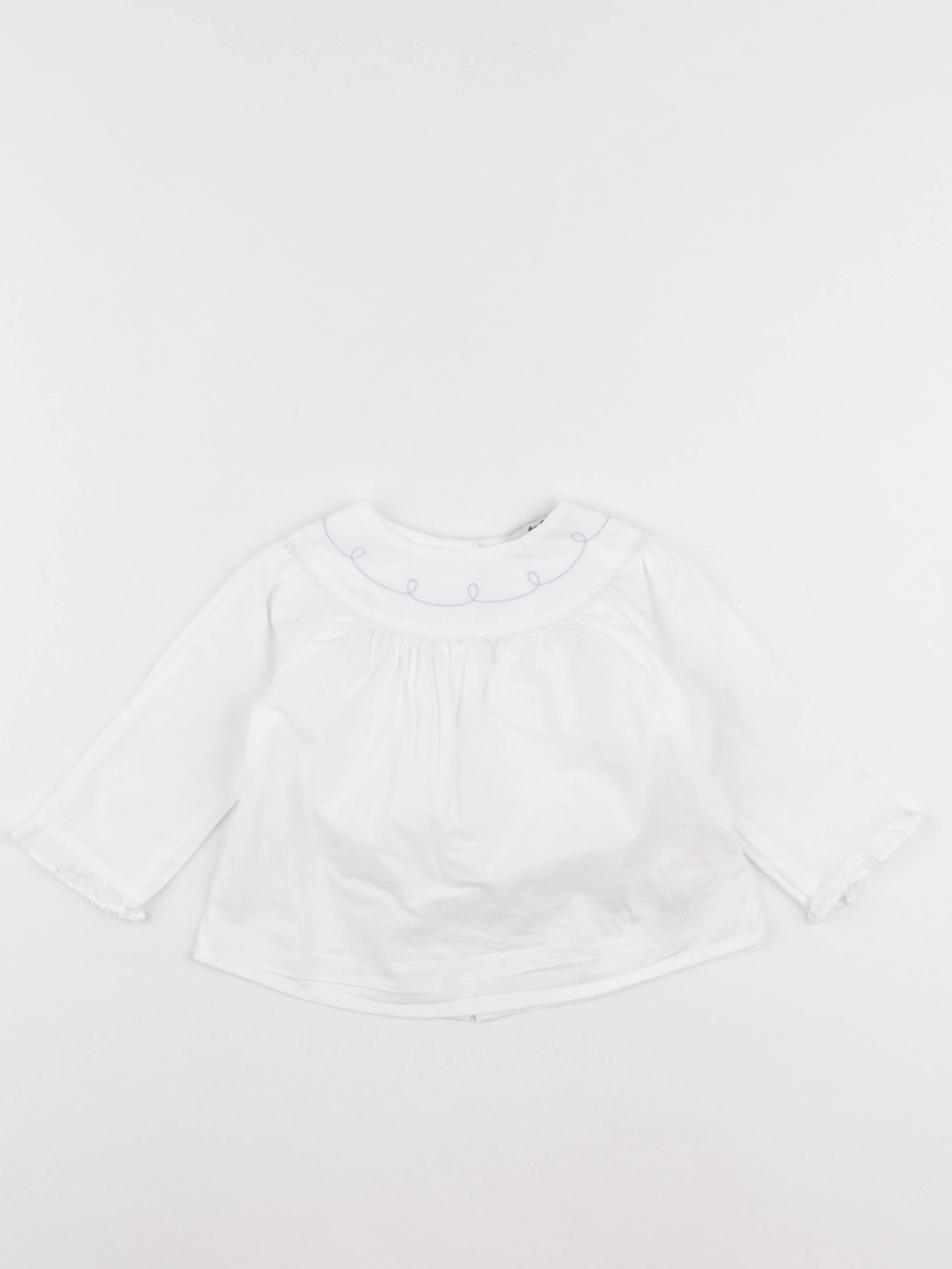 Cyrillus - blouse blanc - 6 mois