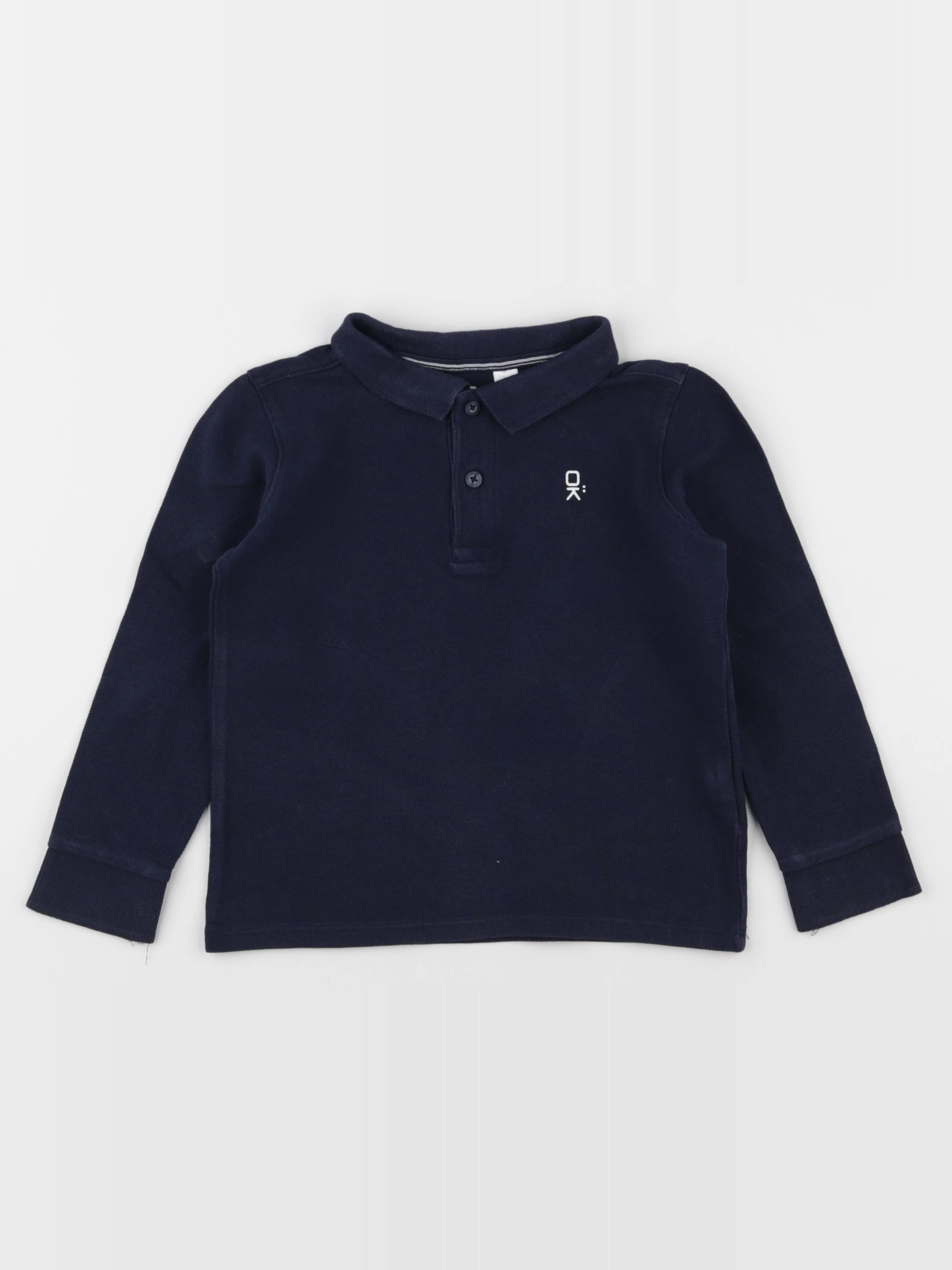 Okaidi - polo bleu - 5 ans