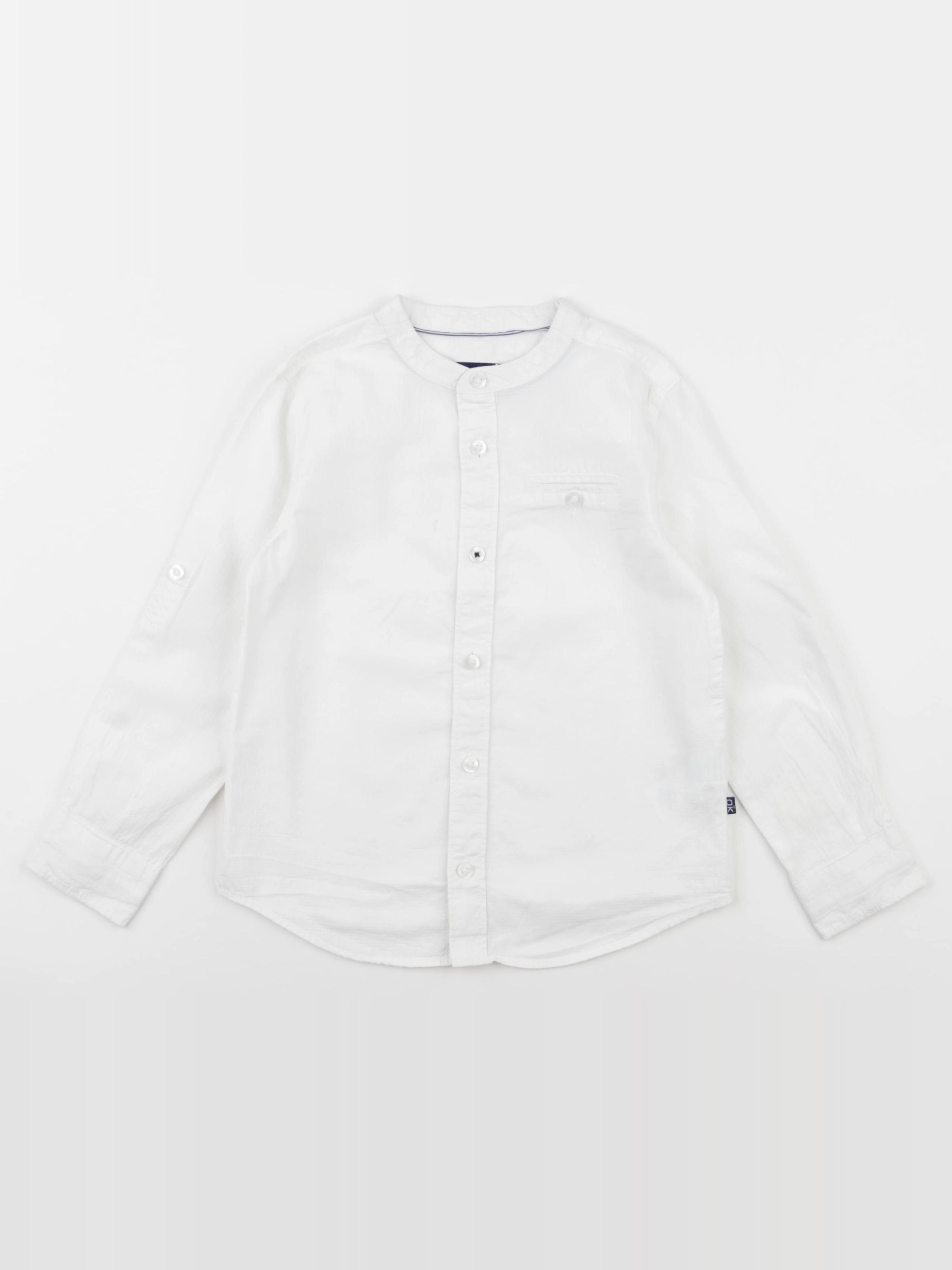 Okaidi - chemise blanc - 4 ans
