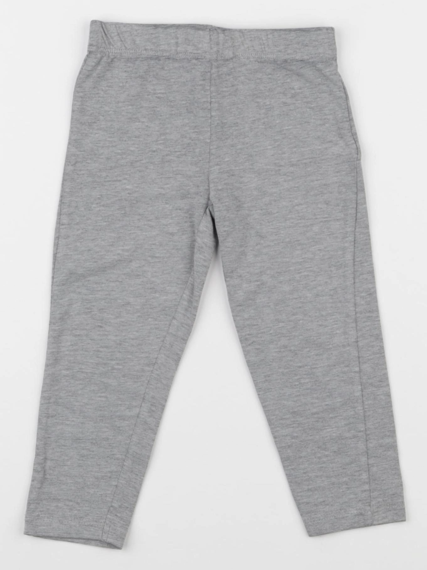 Vertbaudet - legging gris - 2 ans