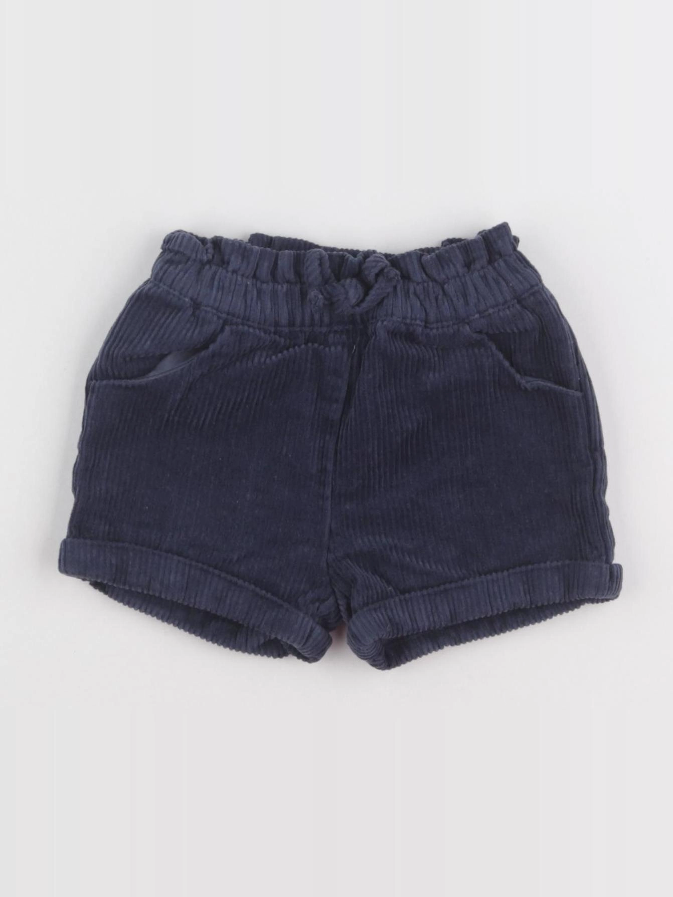 Vertbaudet - short bleu - 6 mois