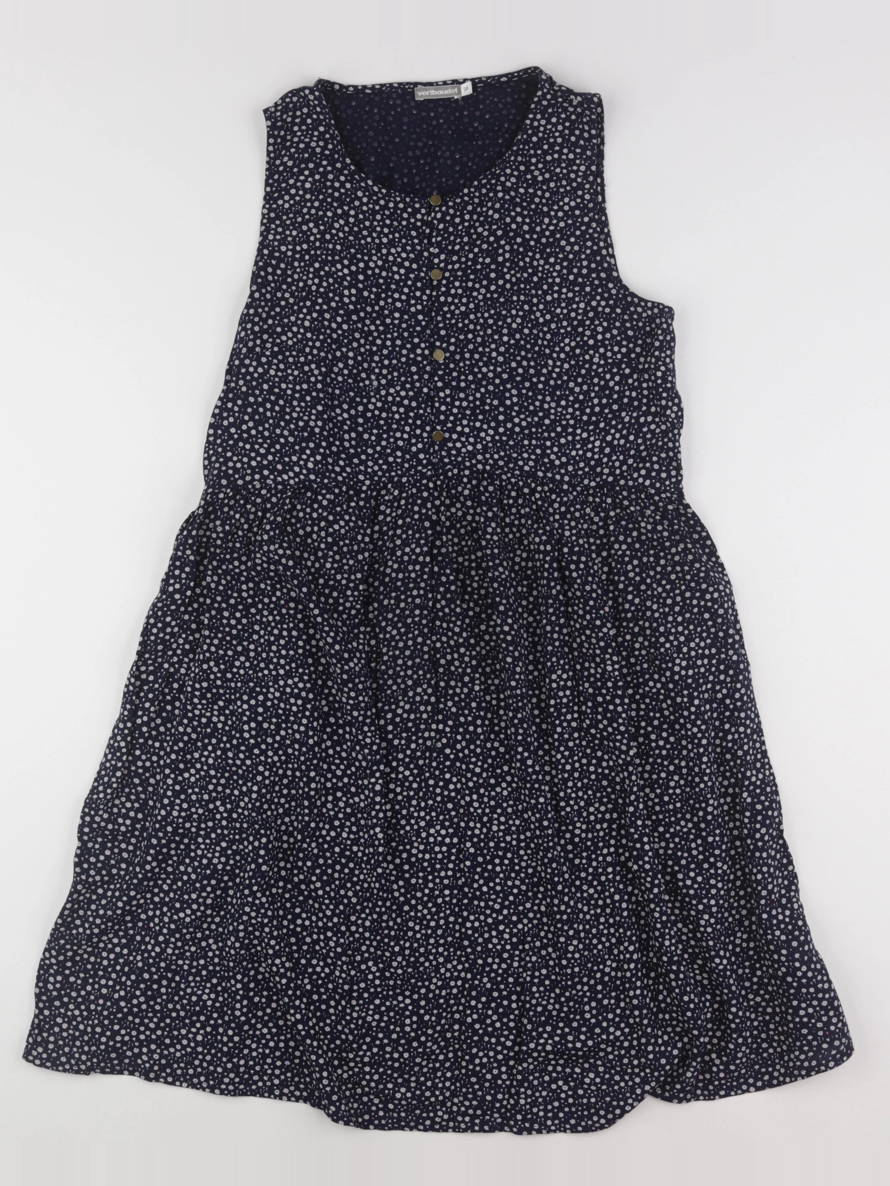 Vertbaudet - robe grossesse bleu - 38