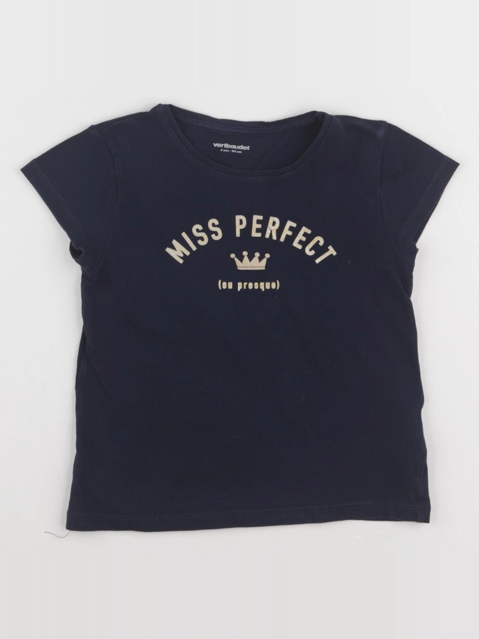 Vertbaudet - tee-shirt bleu - 3 ans