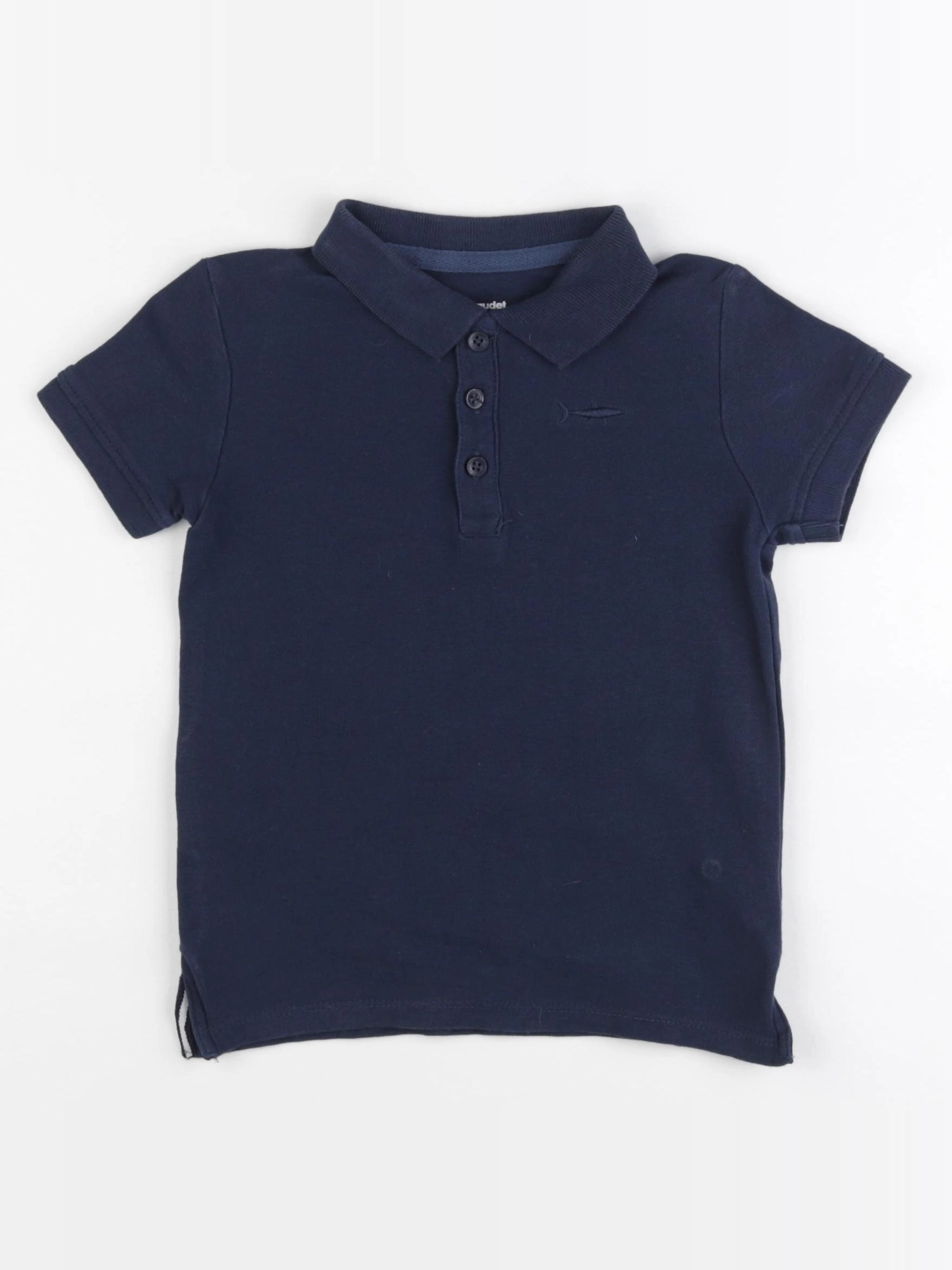 Vertbaudet - polo bleu - 5 ans