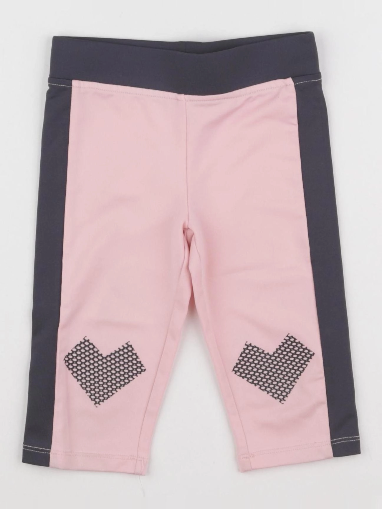 Vertbaudet - legging court rose - 3 ans