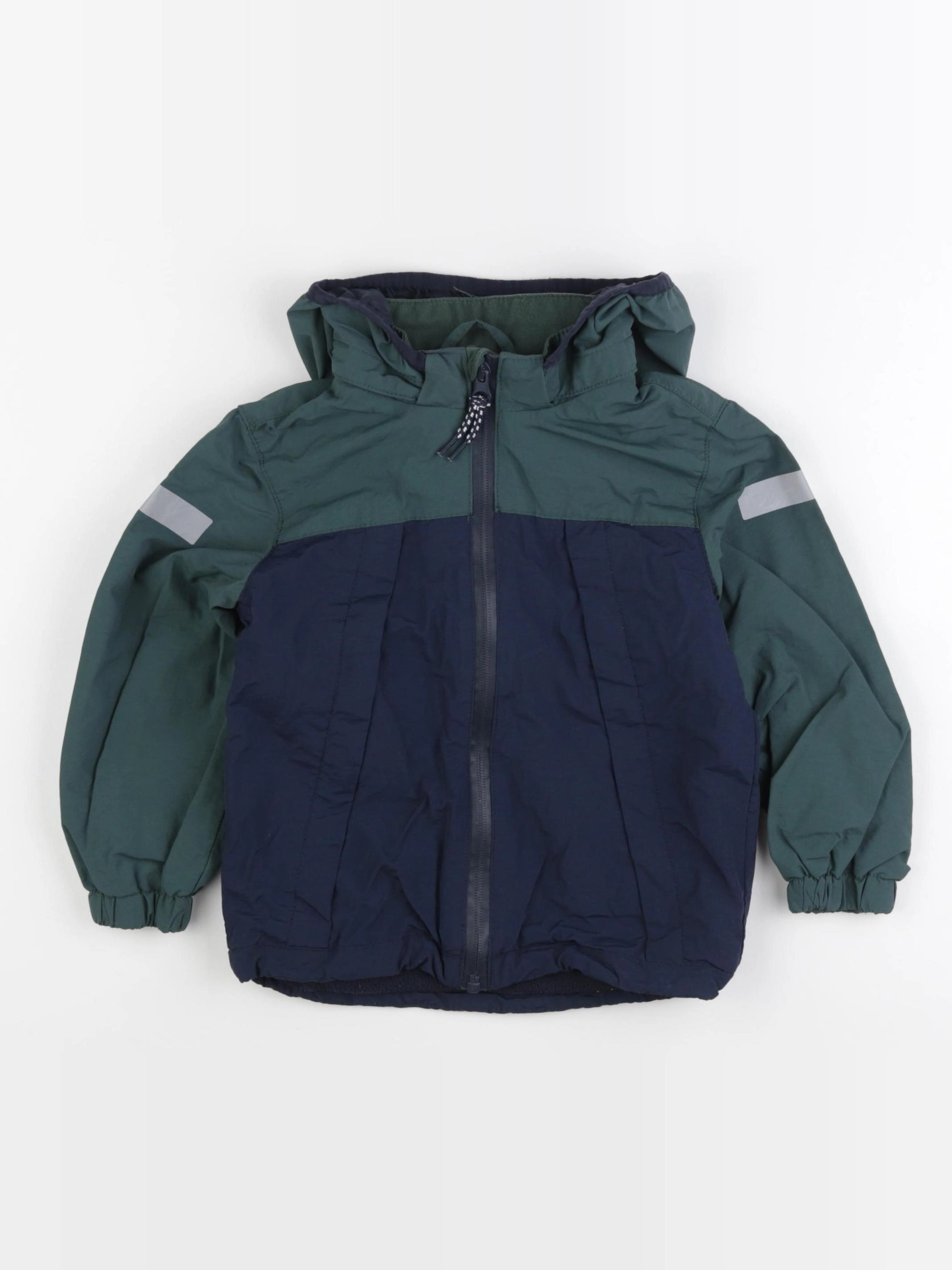 H&M - imperméable vert - 2/3 ans