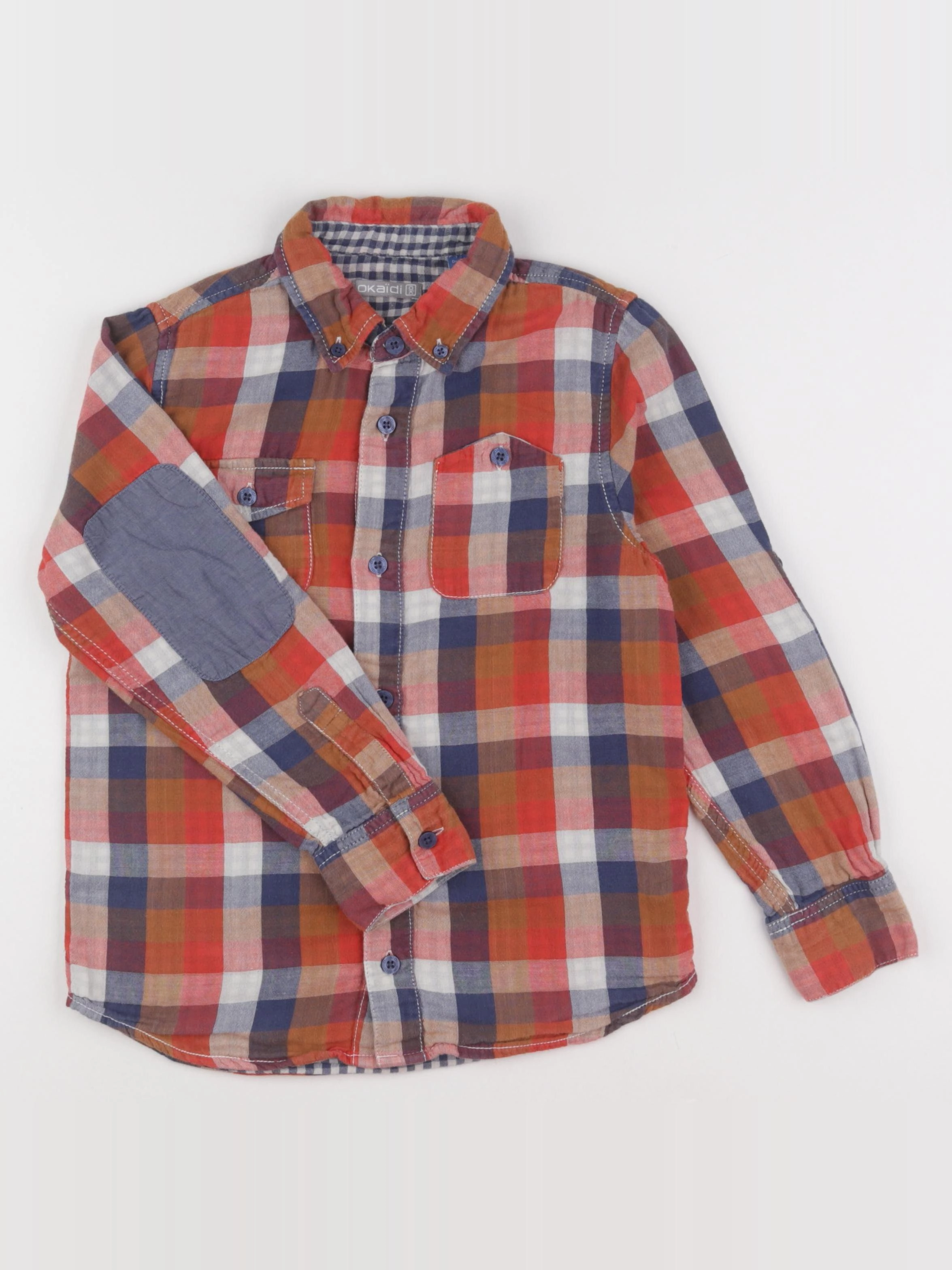 Okaidi - chemise multicolore - 8 ans