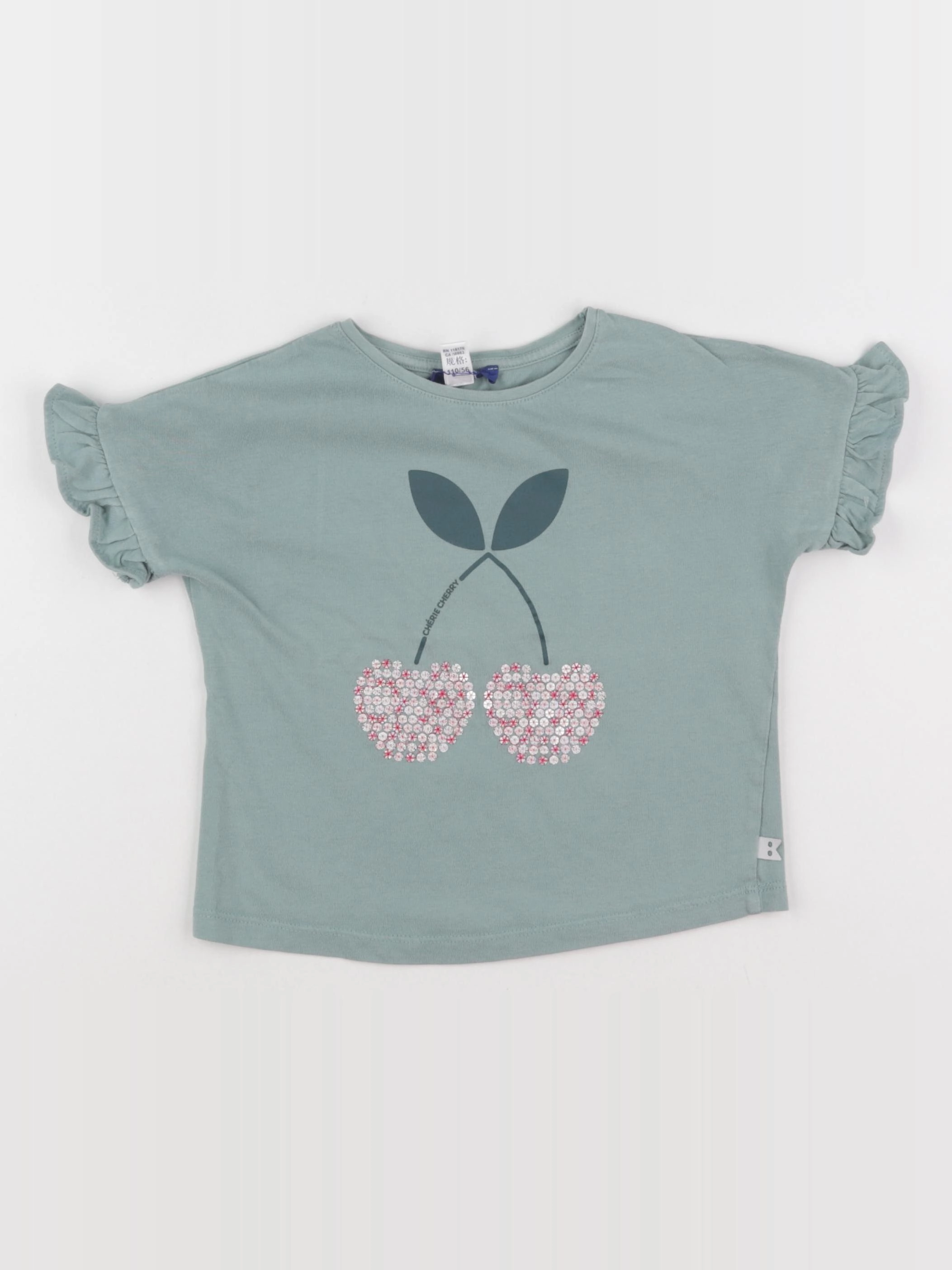 Okaidi - tee-shirt vert - 5 ans