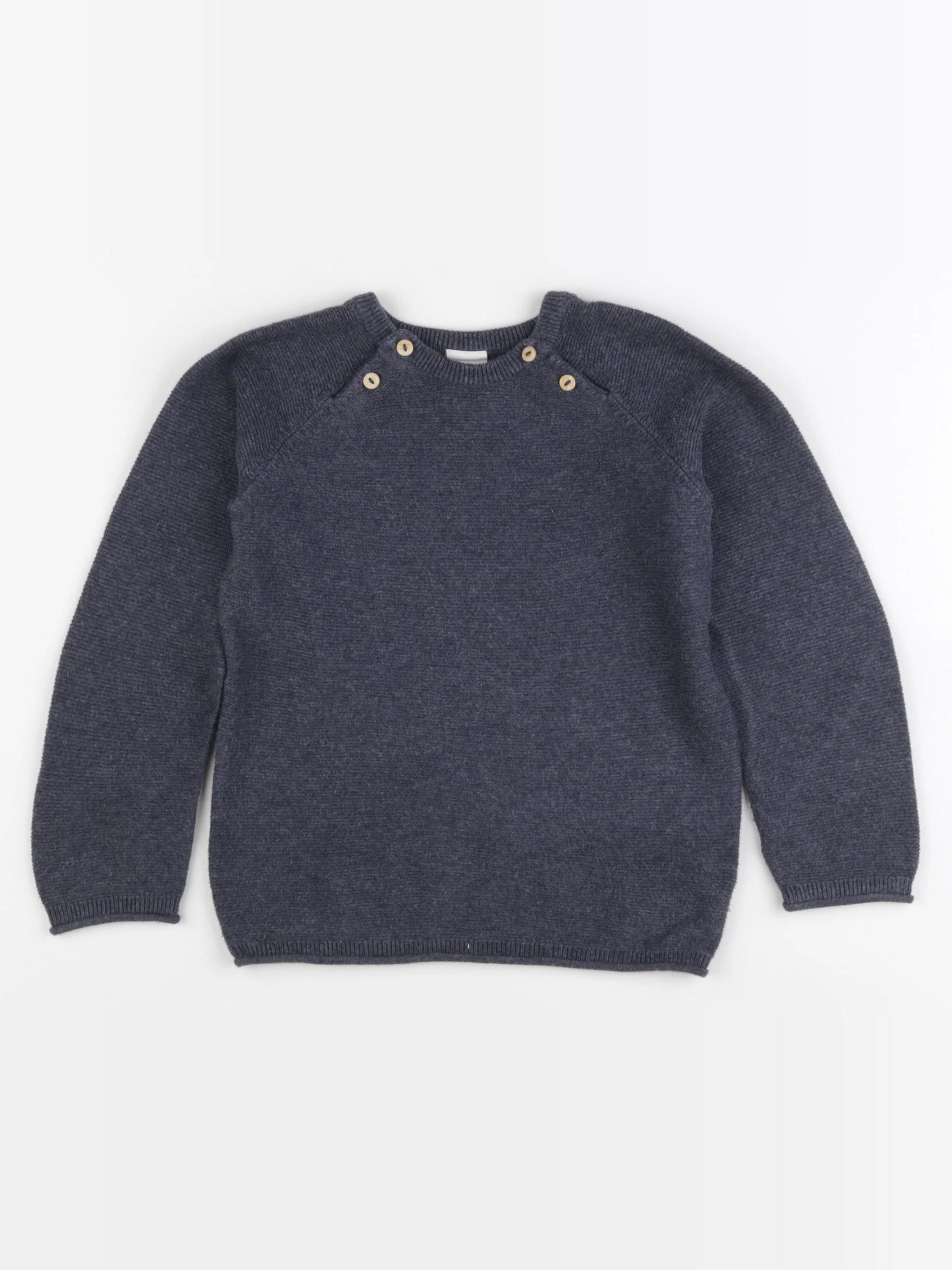 H&M - pull bleu - 3 ans