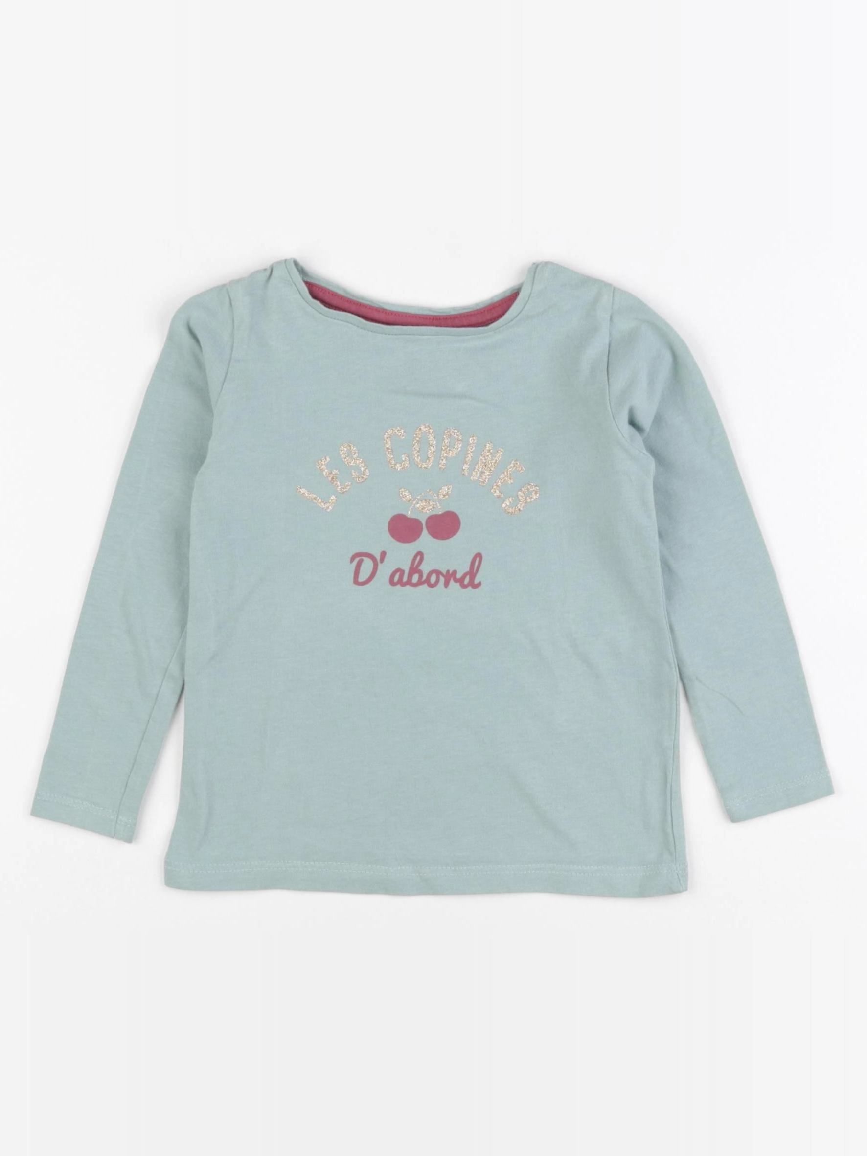 Vertbaudet - tee-shirt vert - 3 ans