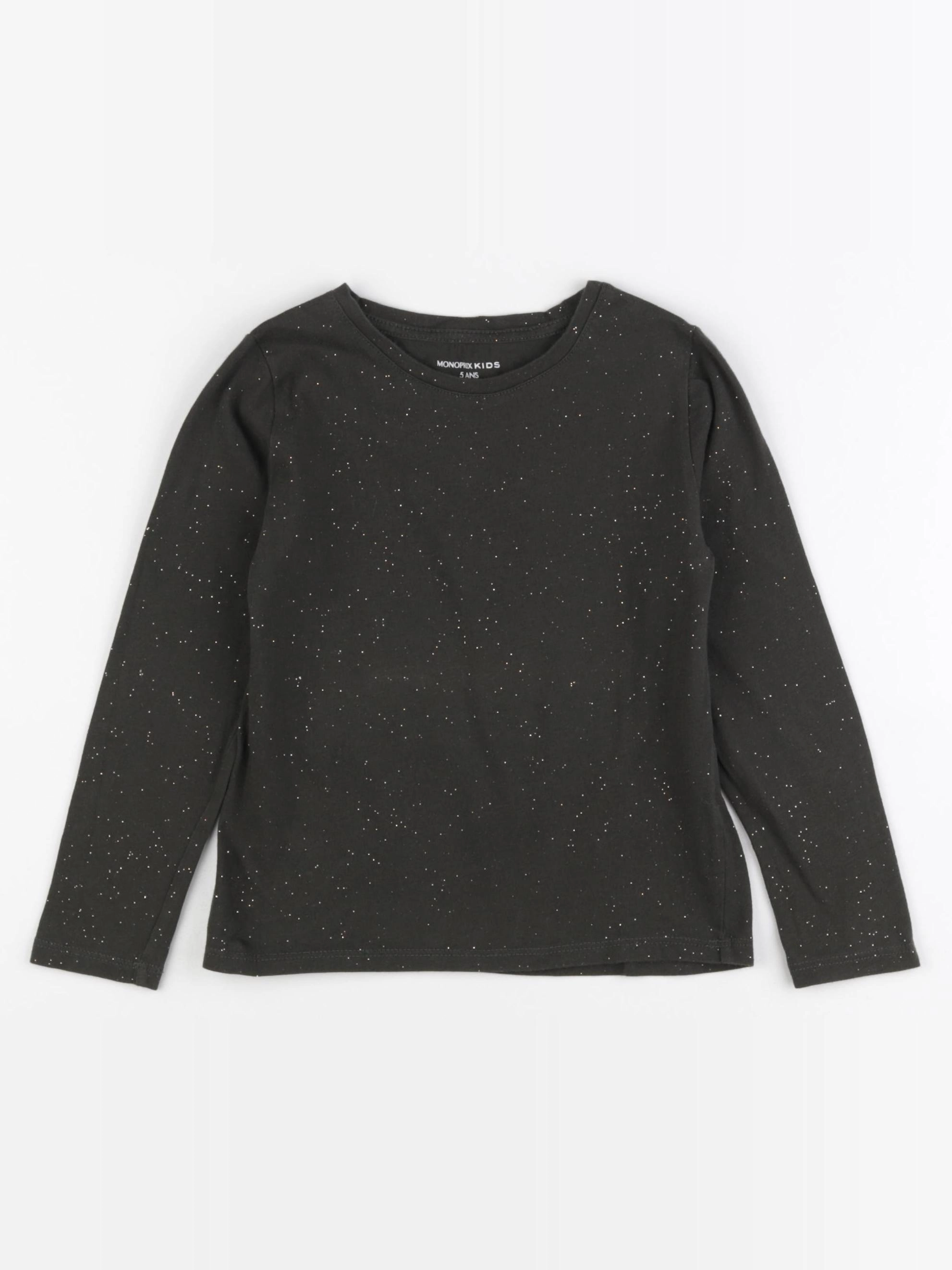 Monoprix - tee-shirt gris - 5 ans