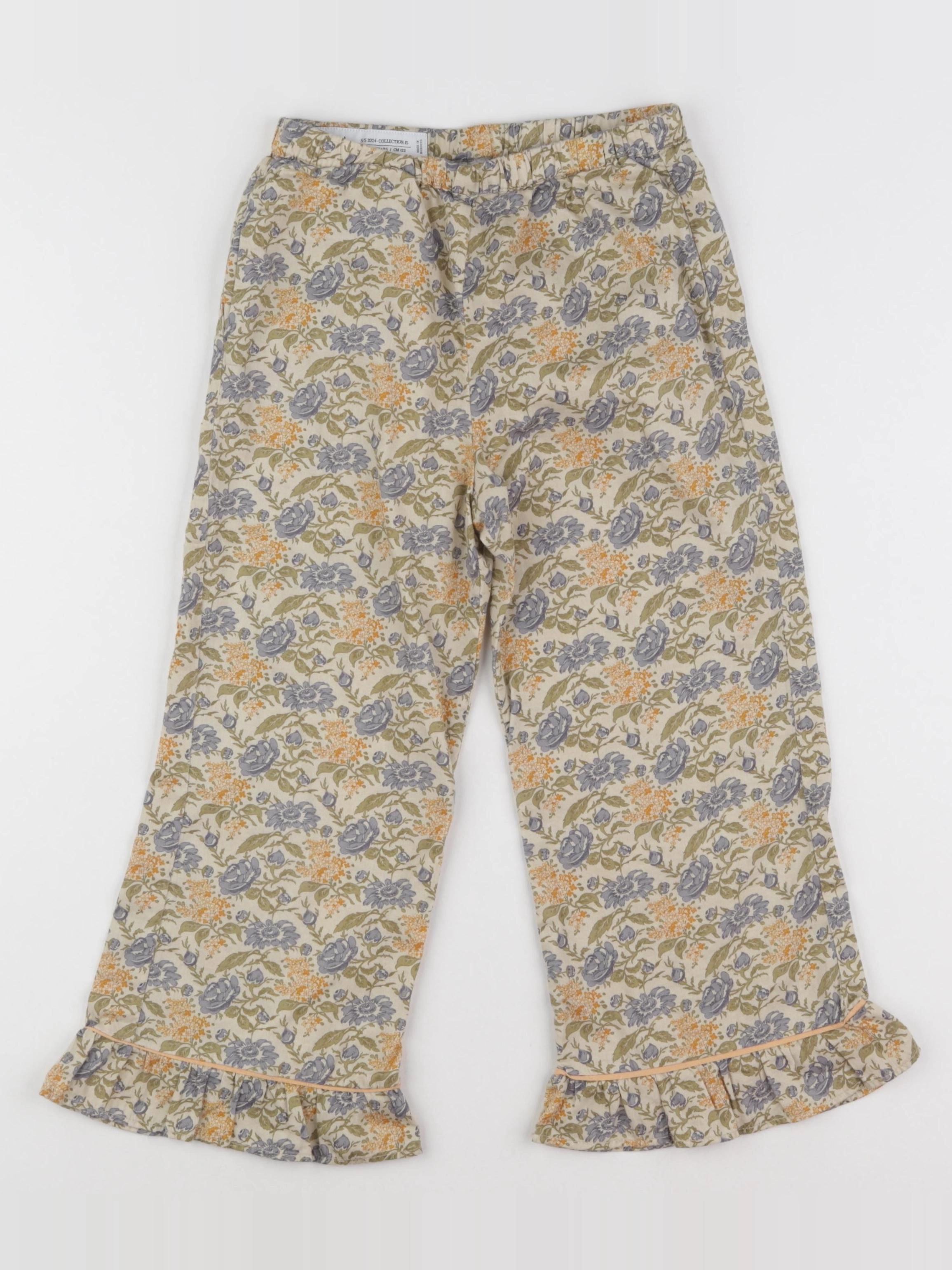 Zara - pantalon multicolore - 7 ans