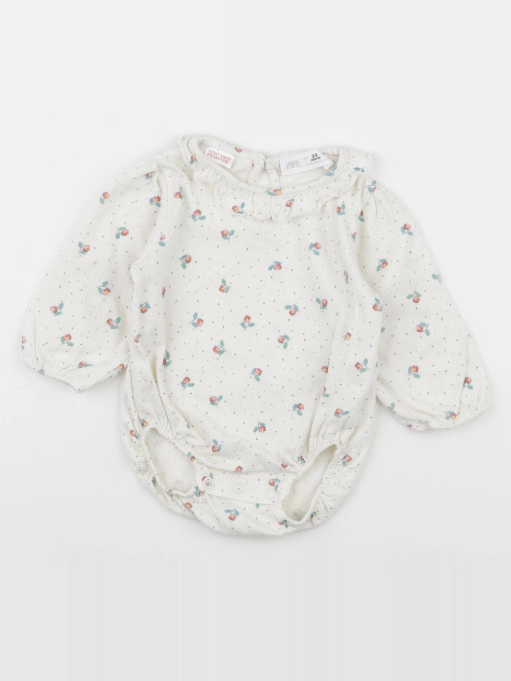 Zara - combinaison beige - 3/6 mois