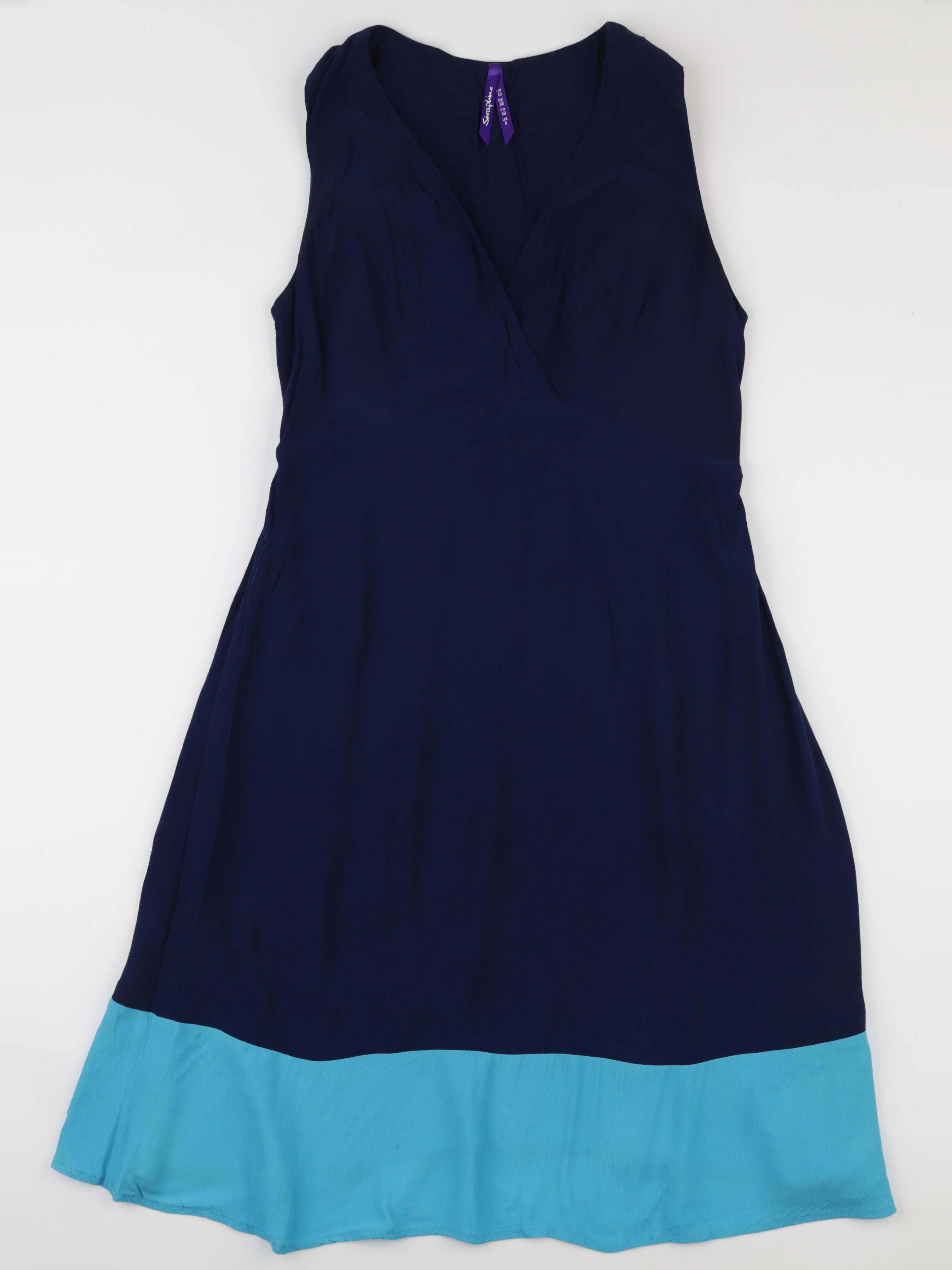 Seraphine - robe grossesse bleu - 40