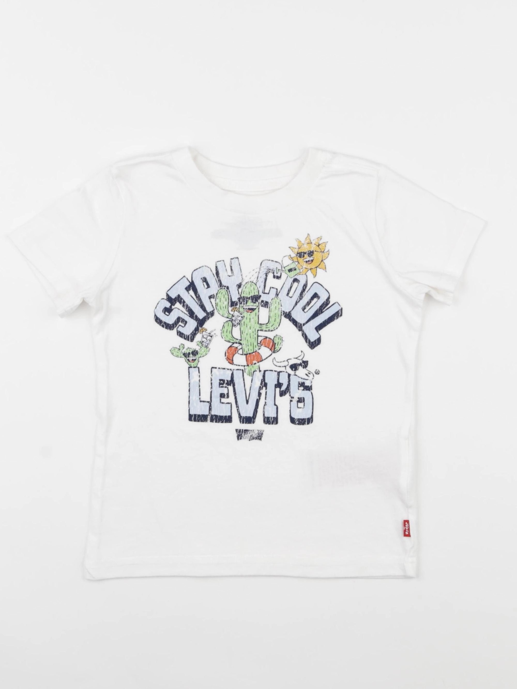 Levi's - tee-shirt blanc - 36 mois