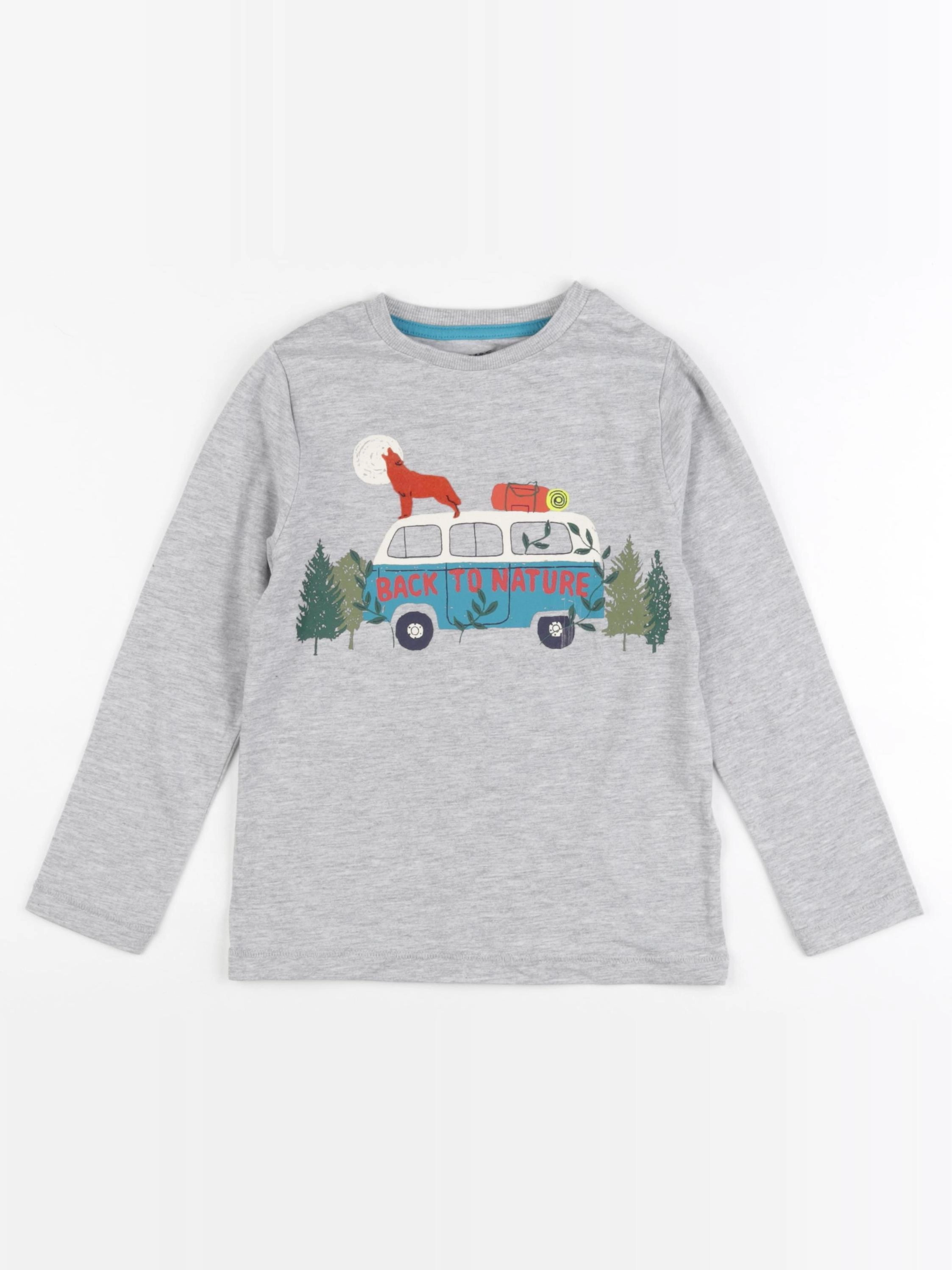Marks & Spencer  - tee-shirt gris - 4/5 ans