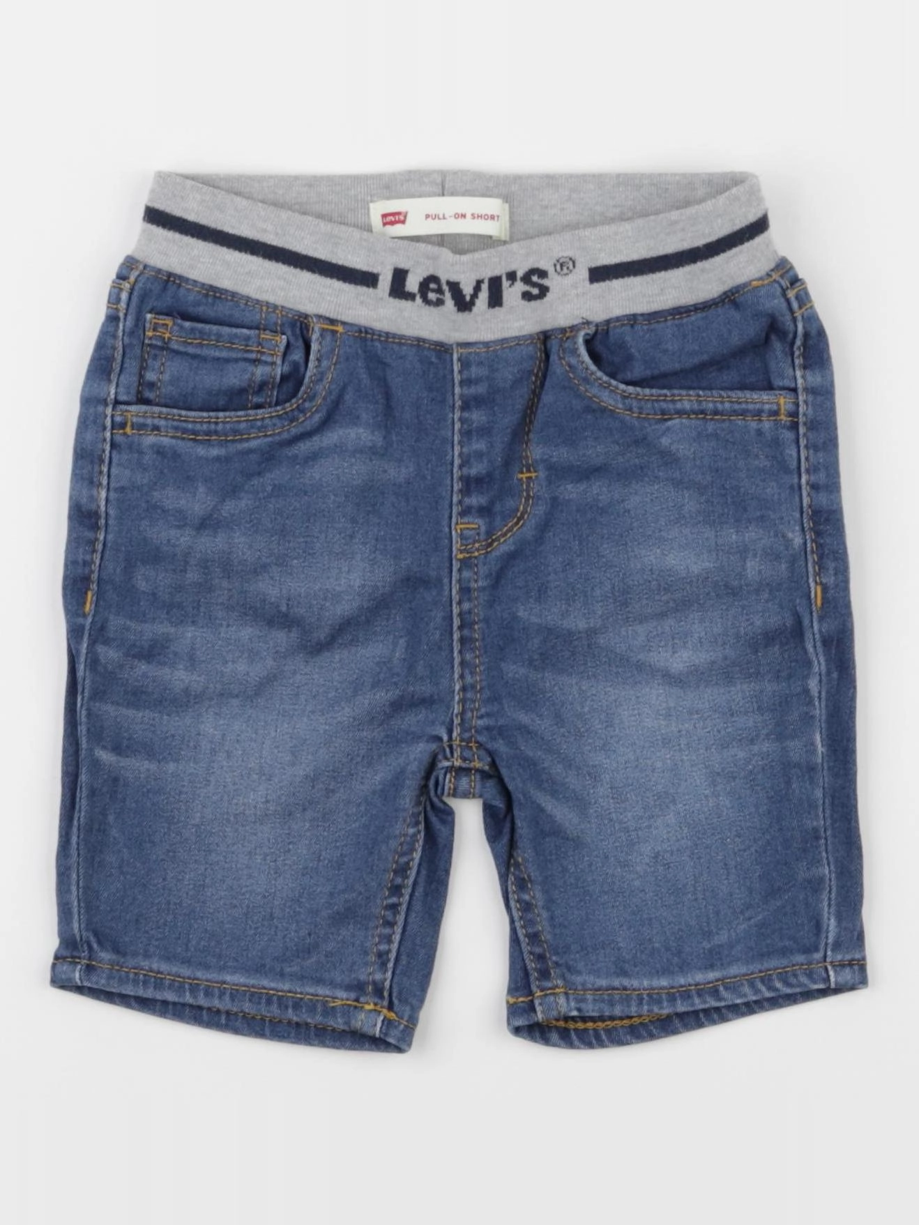 Levi's - short bleu - 24 mois