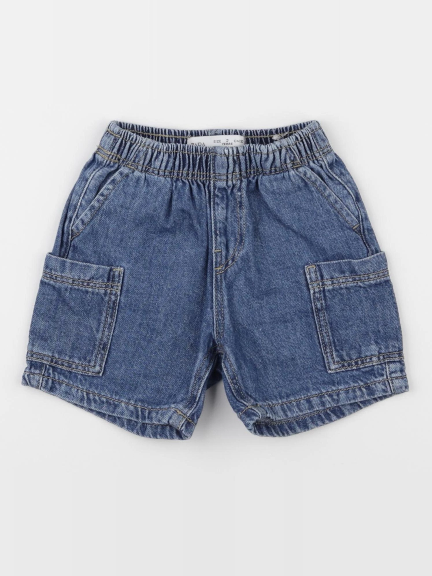 Zara - short bleu - 2 ans