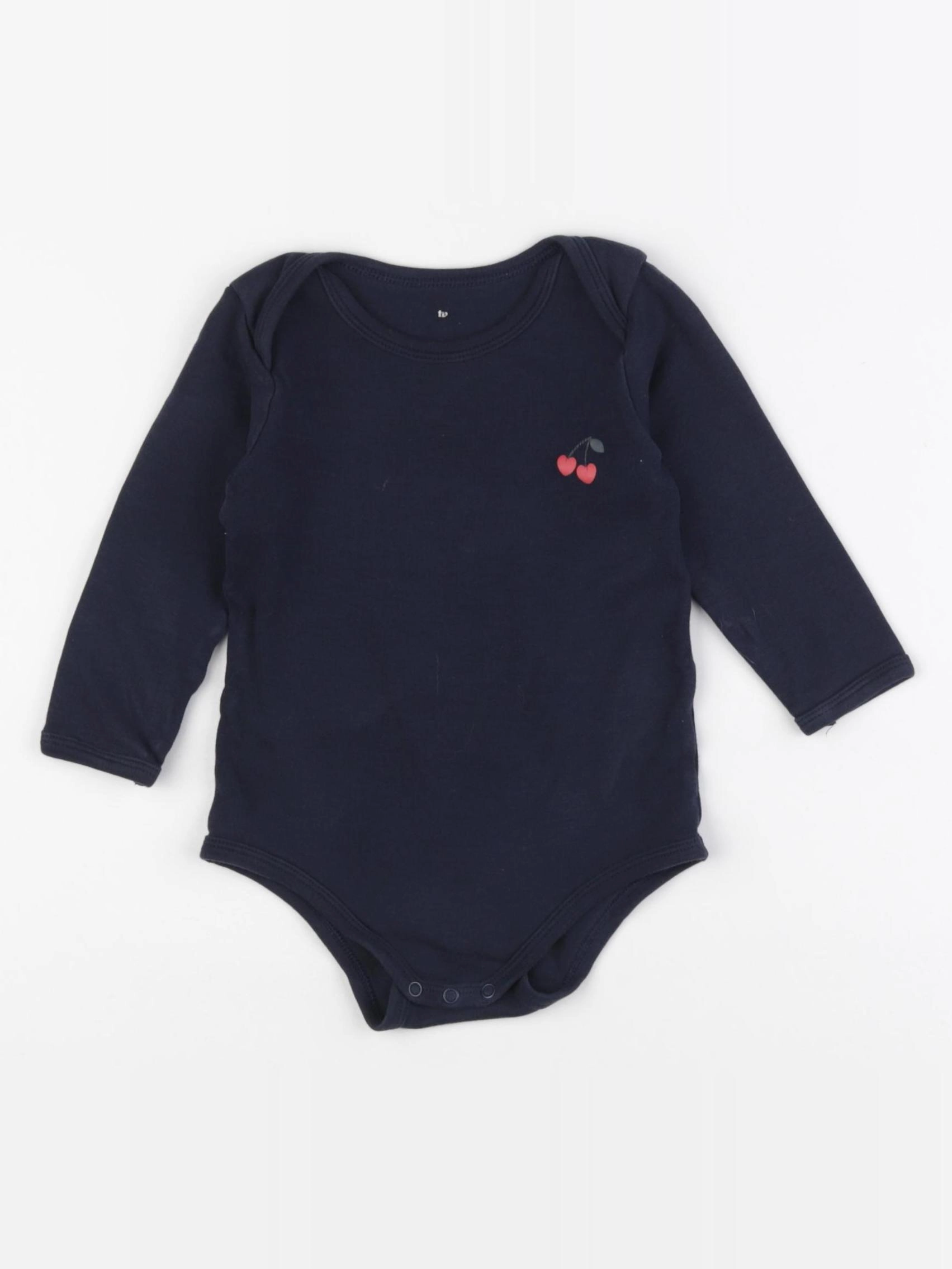 Vertbaudet - body bleu - 18 mois