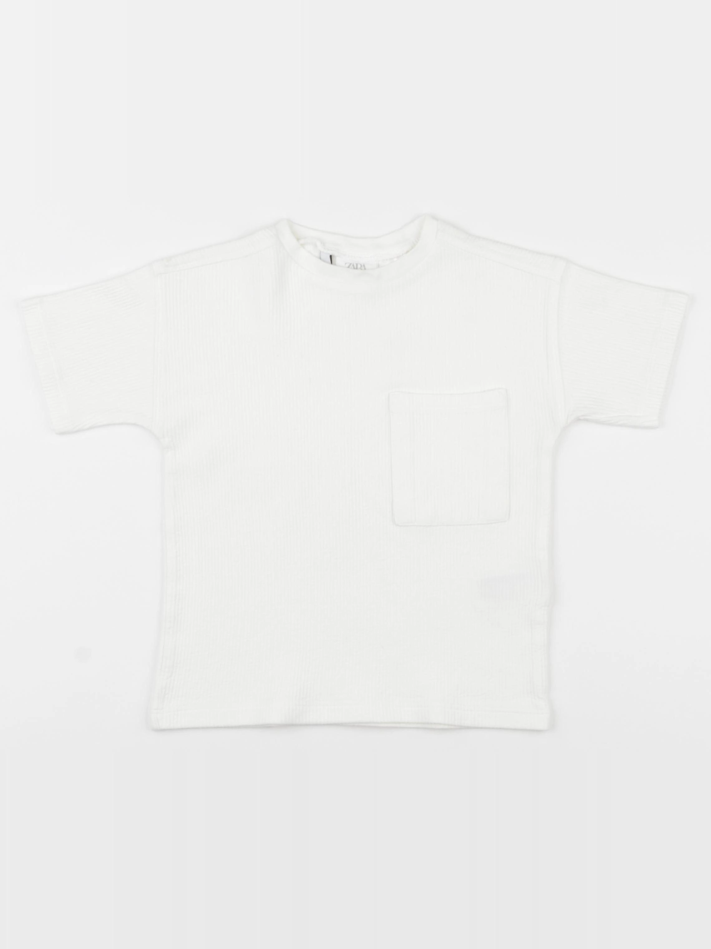 Zara - tee-shirt blanc - 2/3 ans