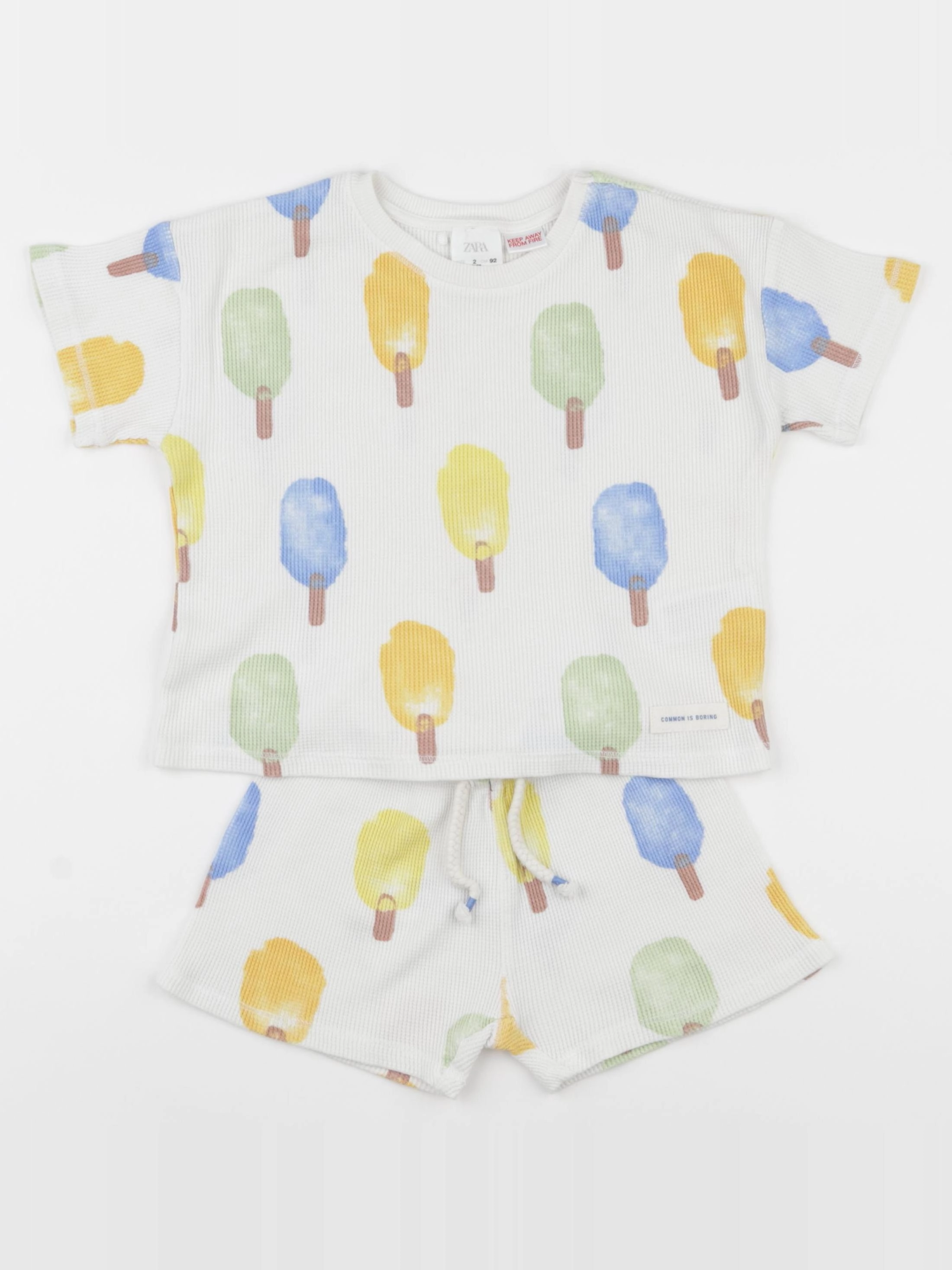 Zara - ensemble blanc - 2 ans