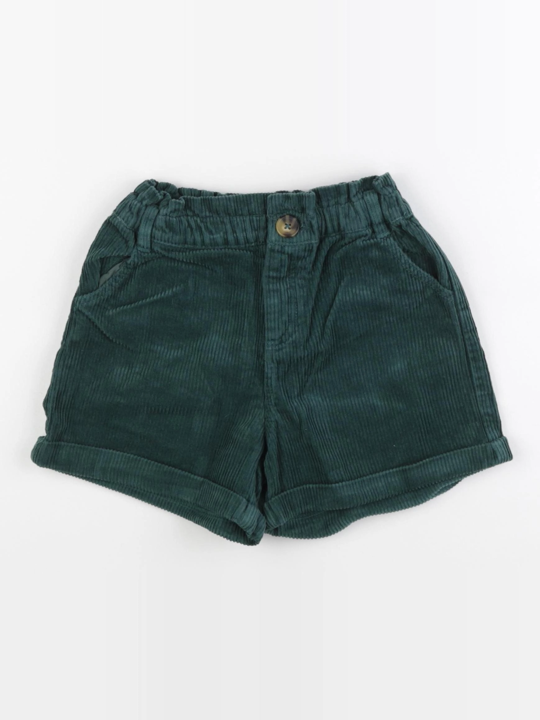 Vertbaudet - short vert - 6 ans