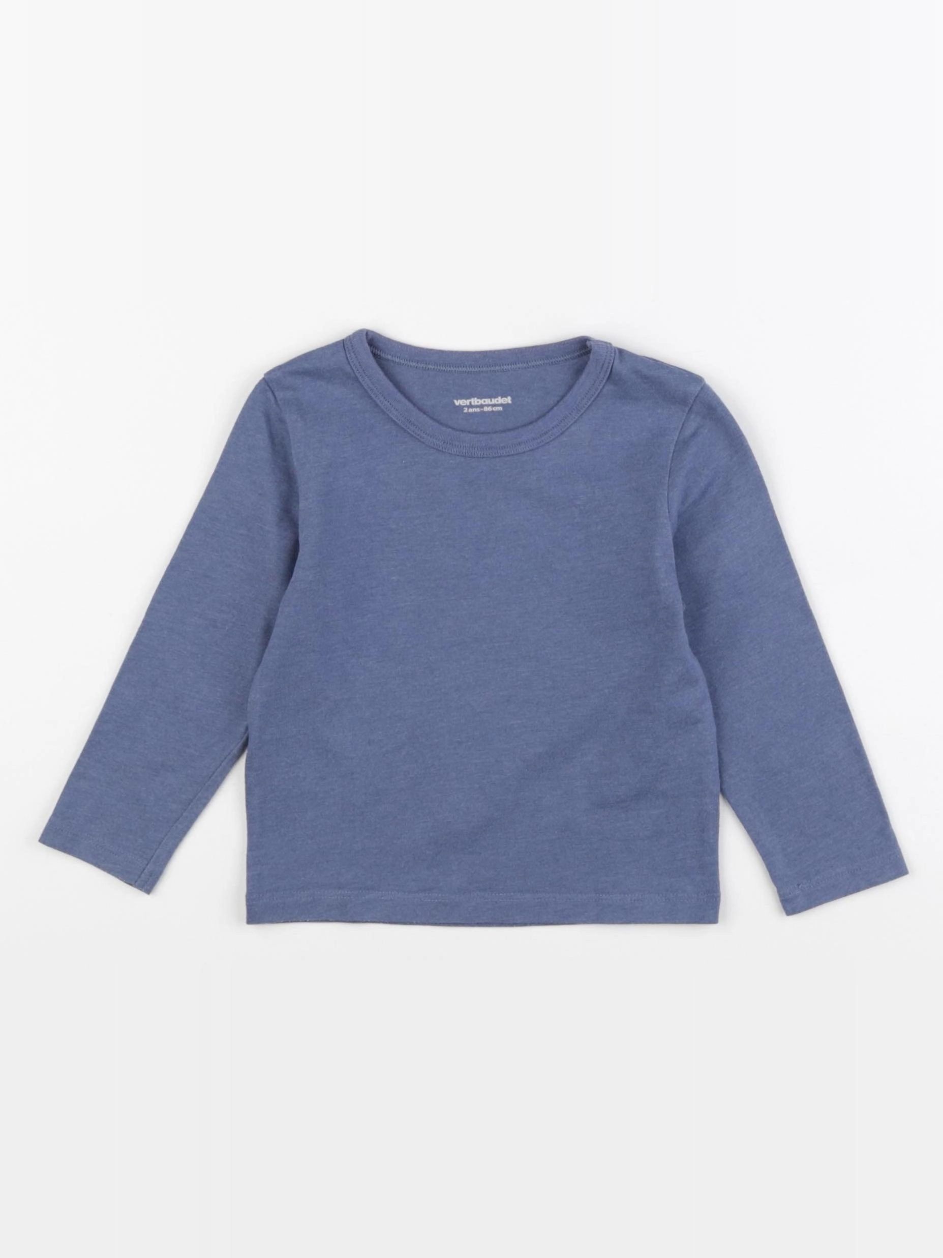 Vertbaudet - maillot de corps gris - 2 ans