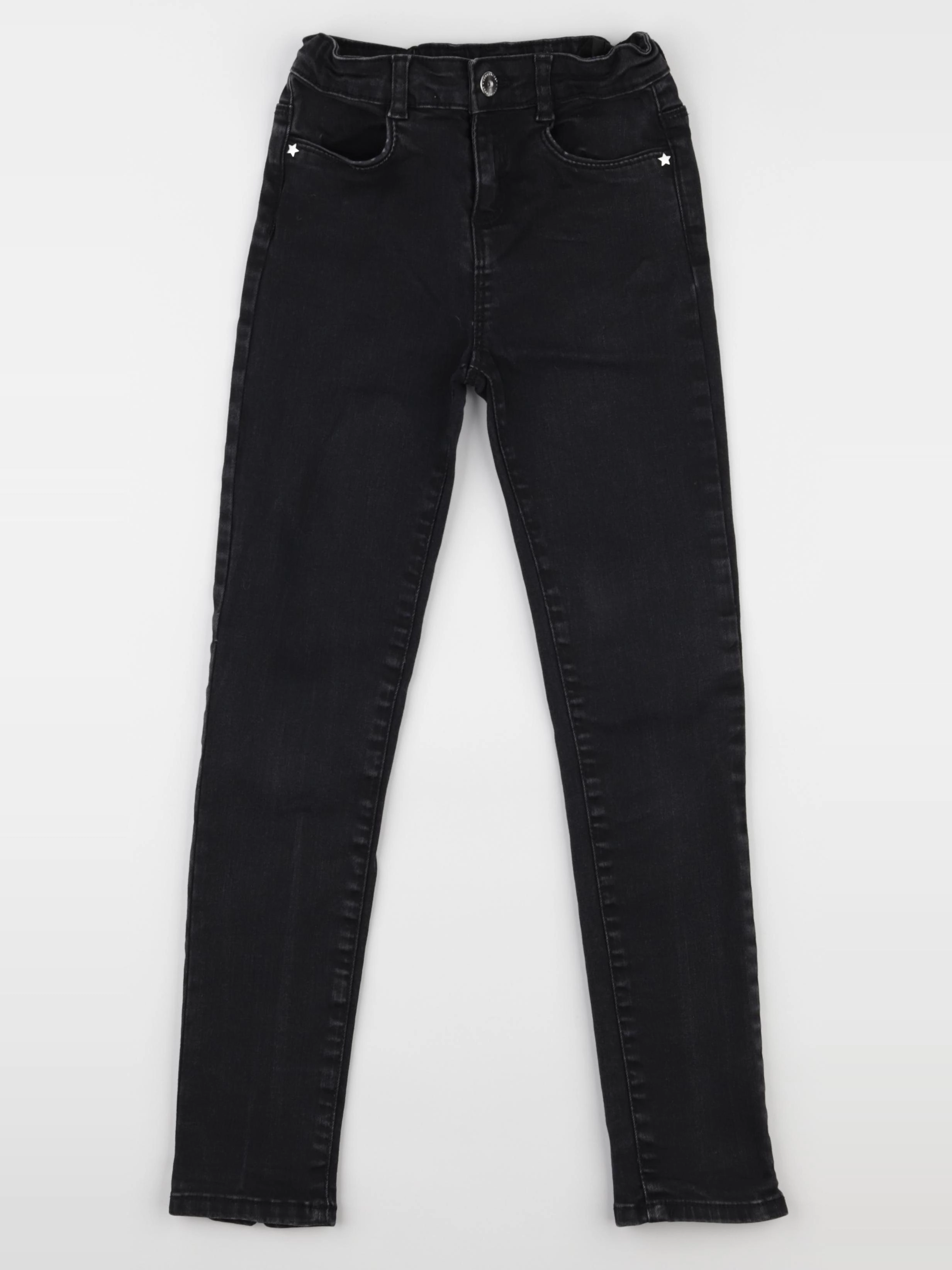 Vertbaudet - jean noir - 8 ans