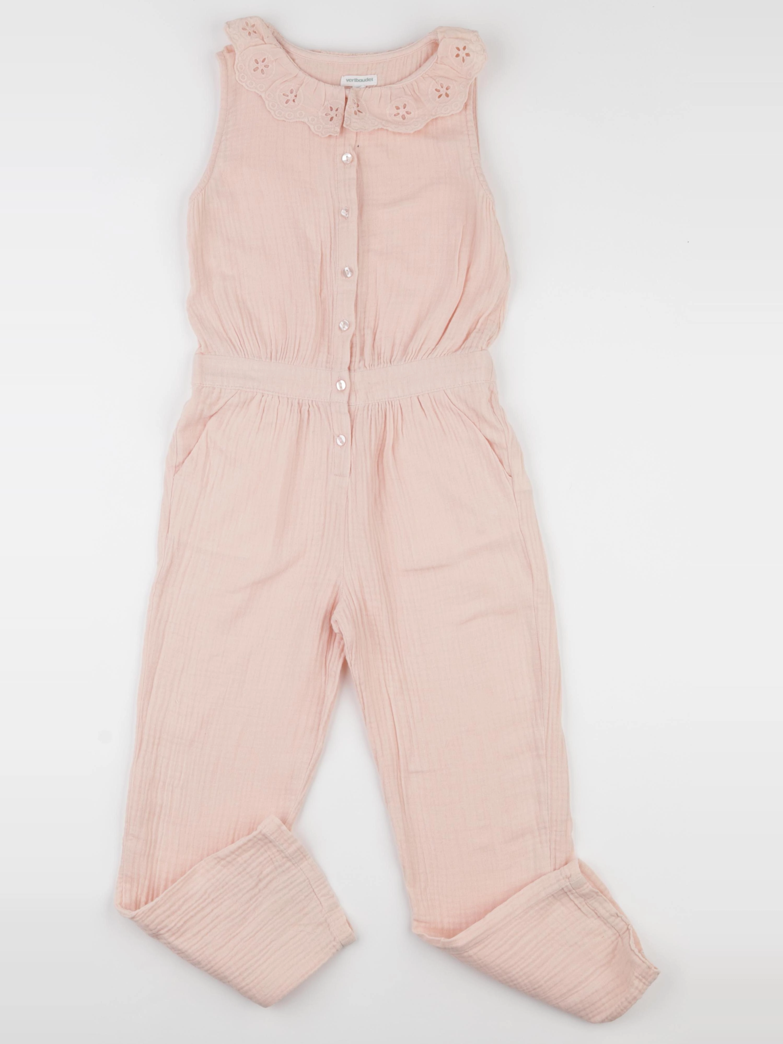Vertbaudet - combinaison rose - 8 ans