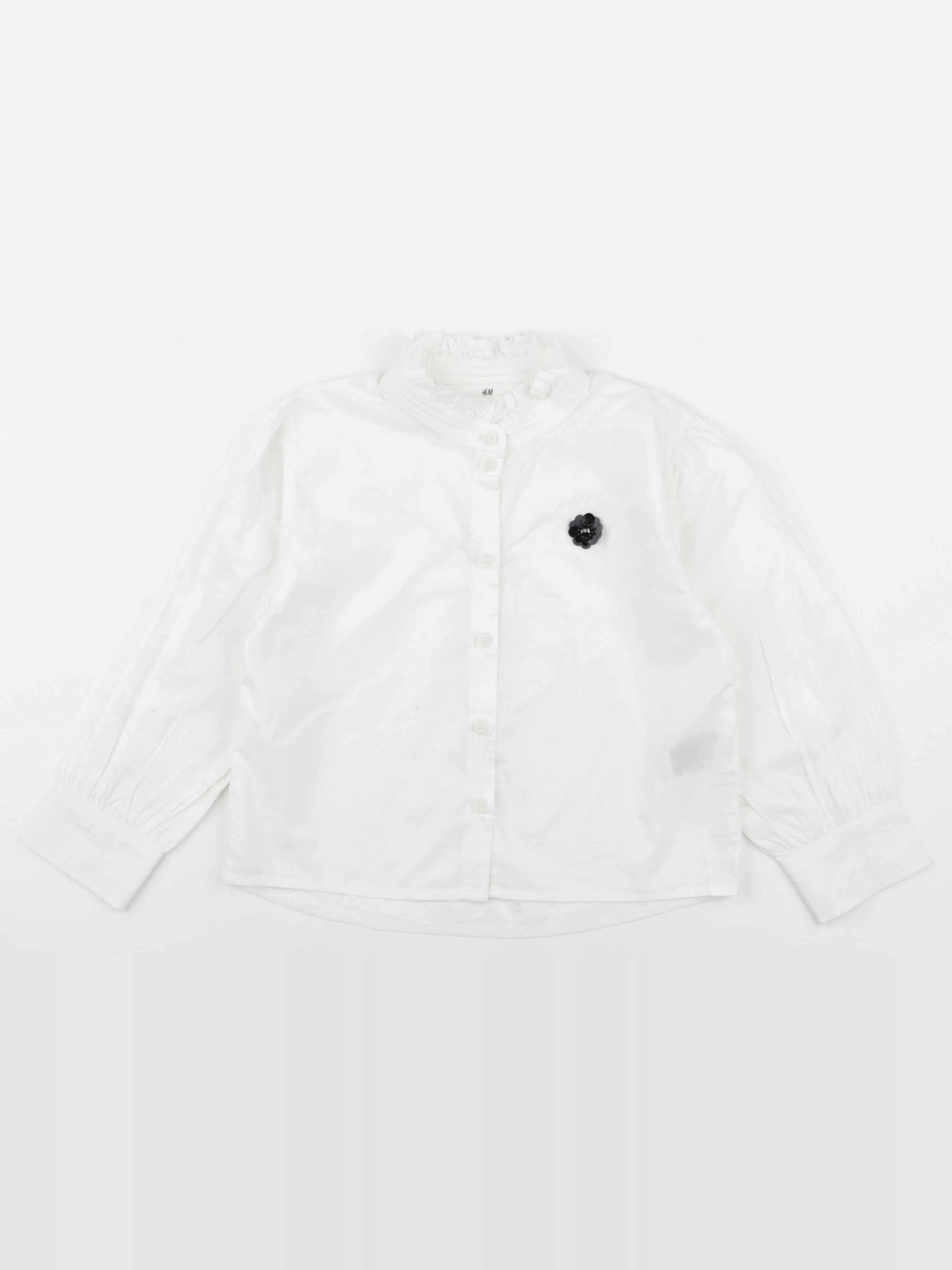 H&M - chemise blanc - 3/4 ans