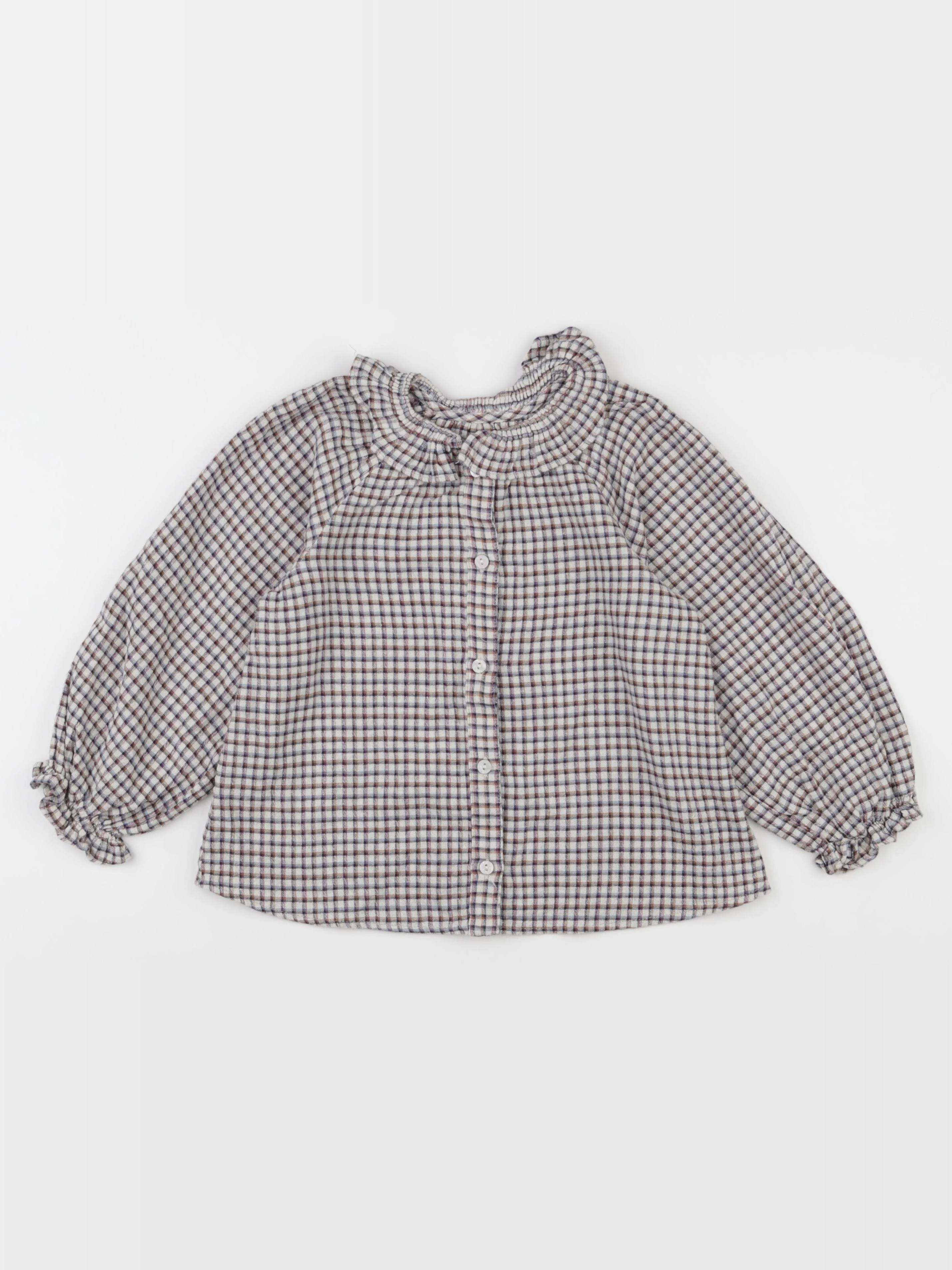 Zara - blouse beige - 6 ans
